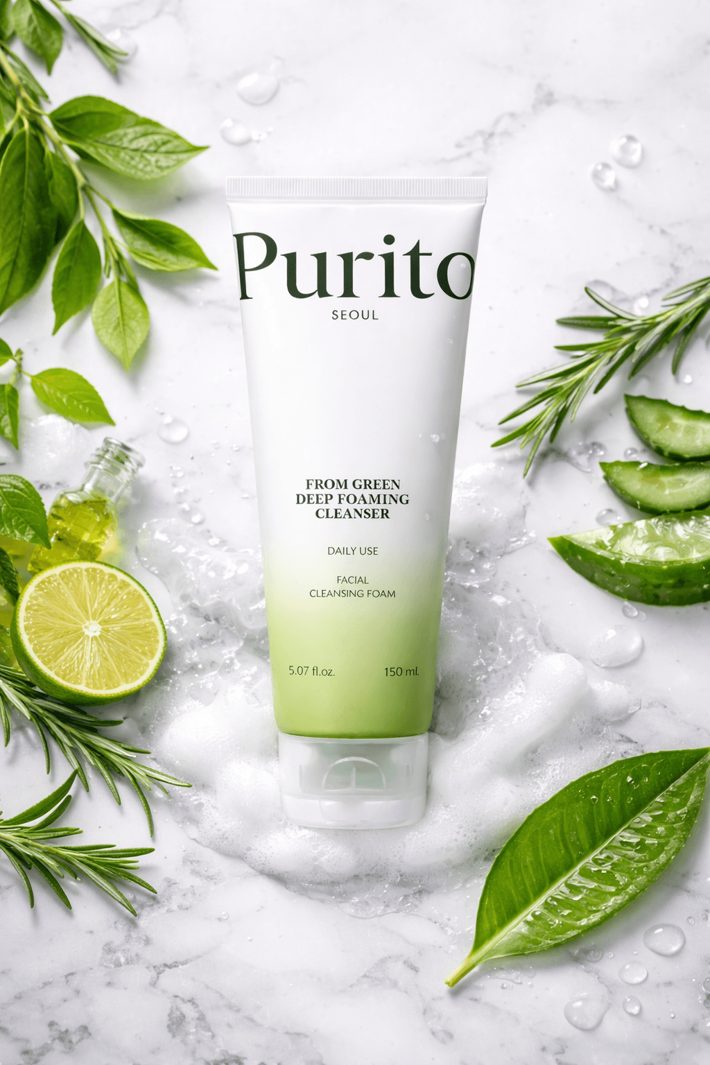  PURITO – From Green Deep Foaming Cleanser