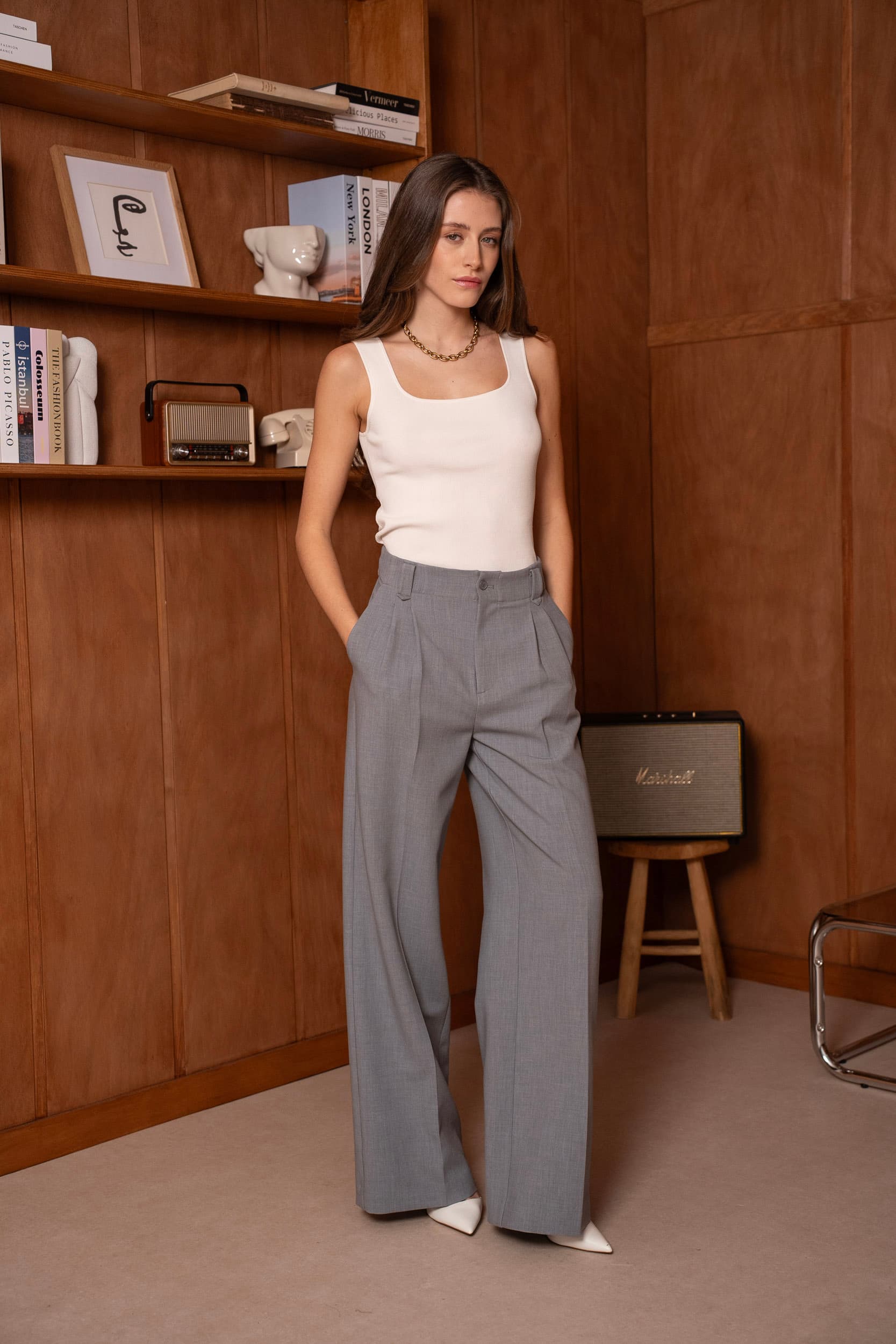 PANTALON À PINCES