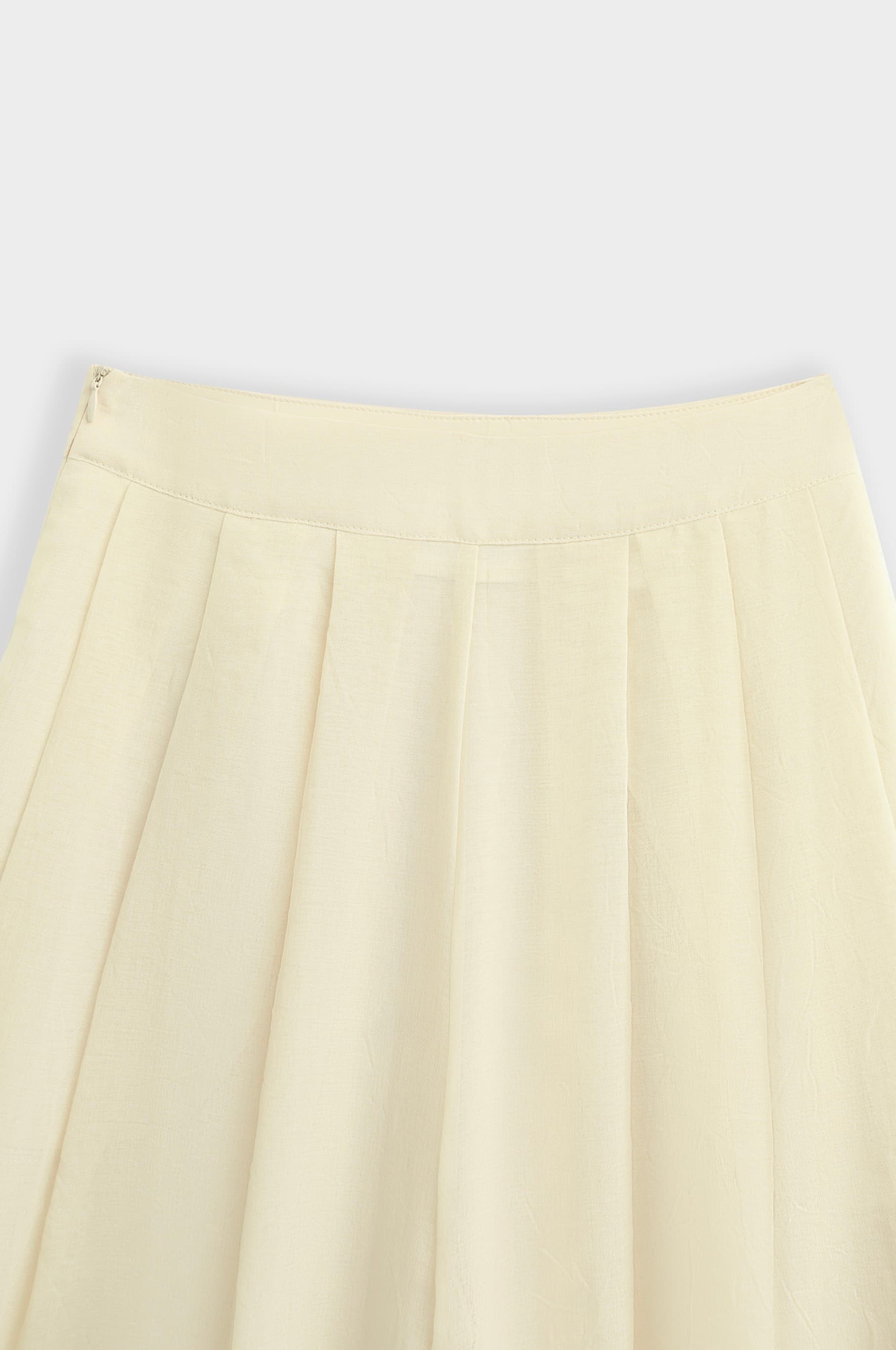 PANTALON LARGE SEMI-TRANSPARENT