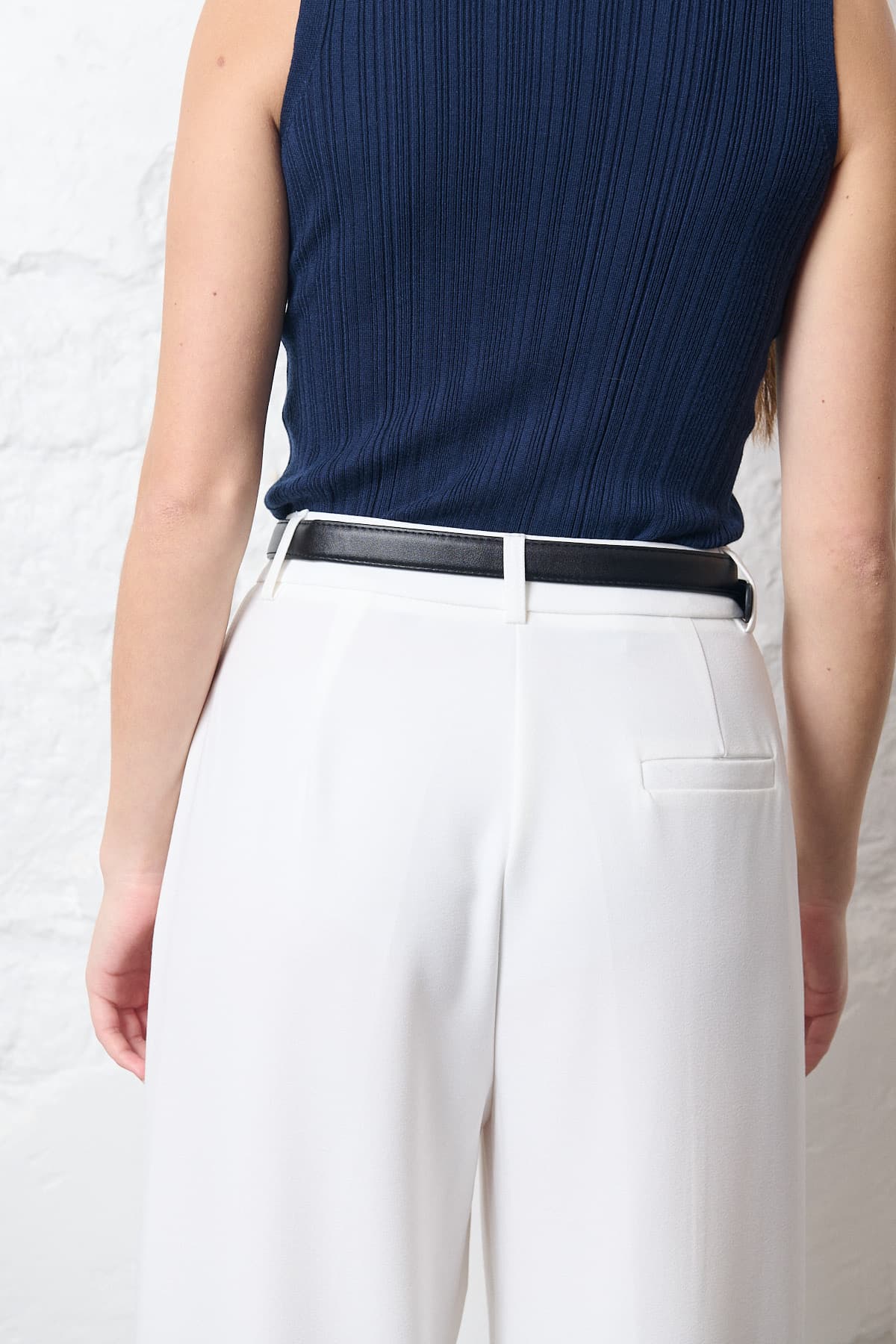 PANTALON COUPE DROITE 