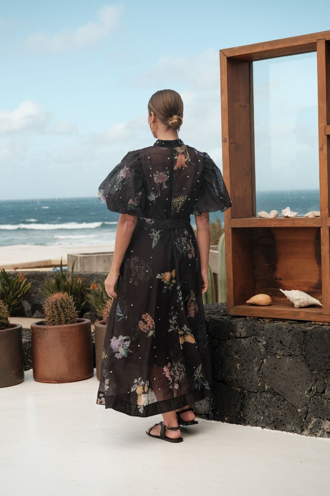 ROBE LONGUE FLEURIE 