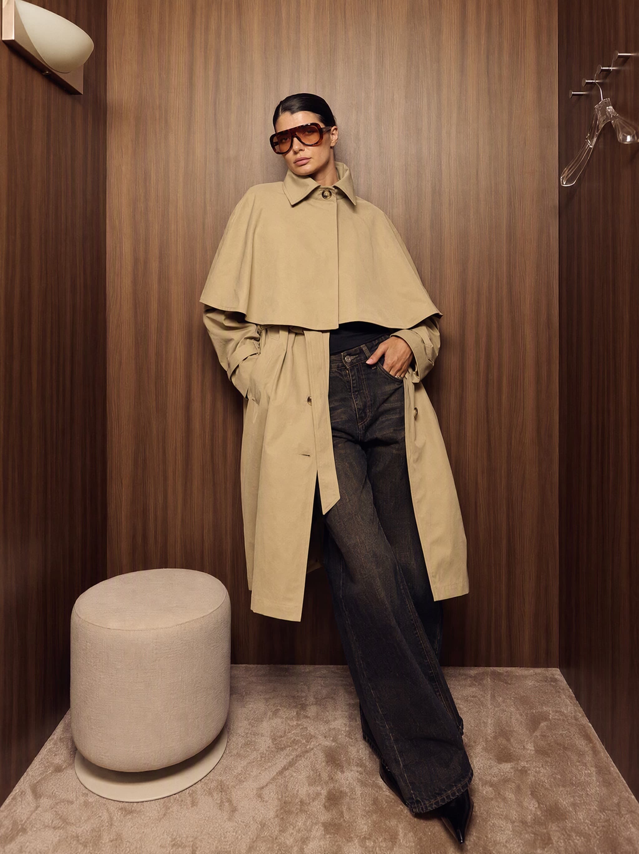TRENCH CAPE ELISE 