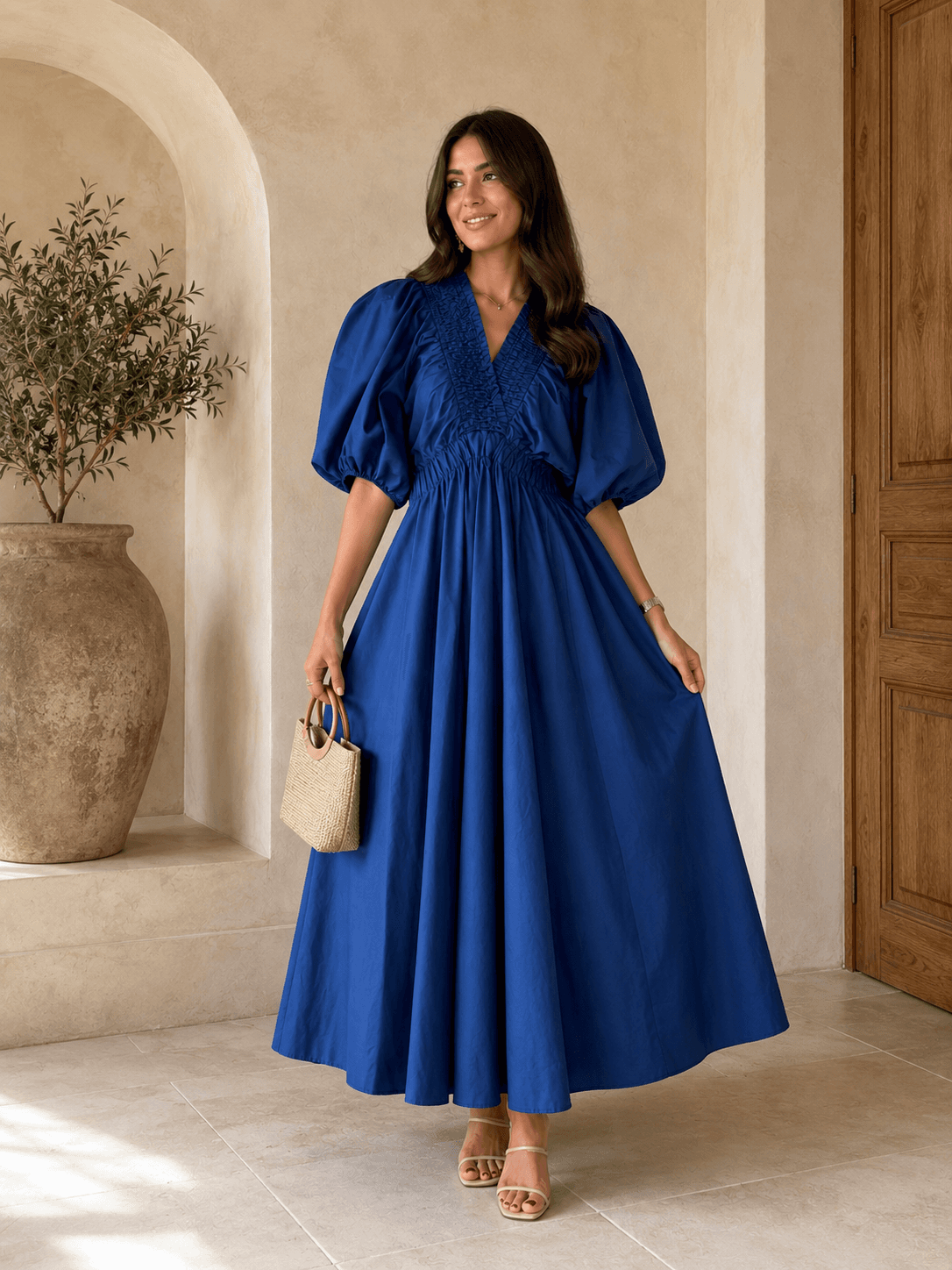 ROBE AURA EN COTON 