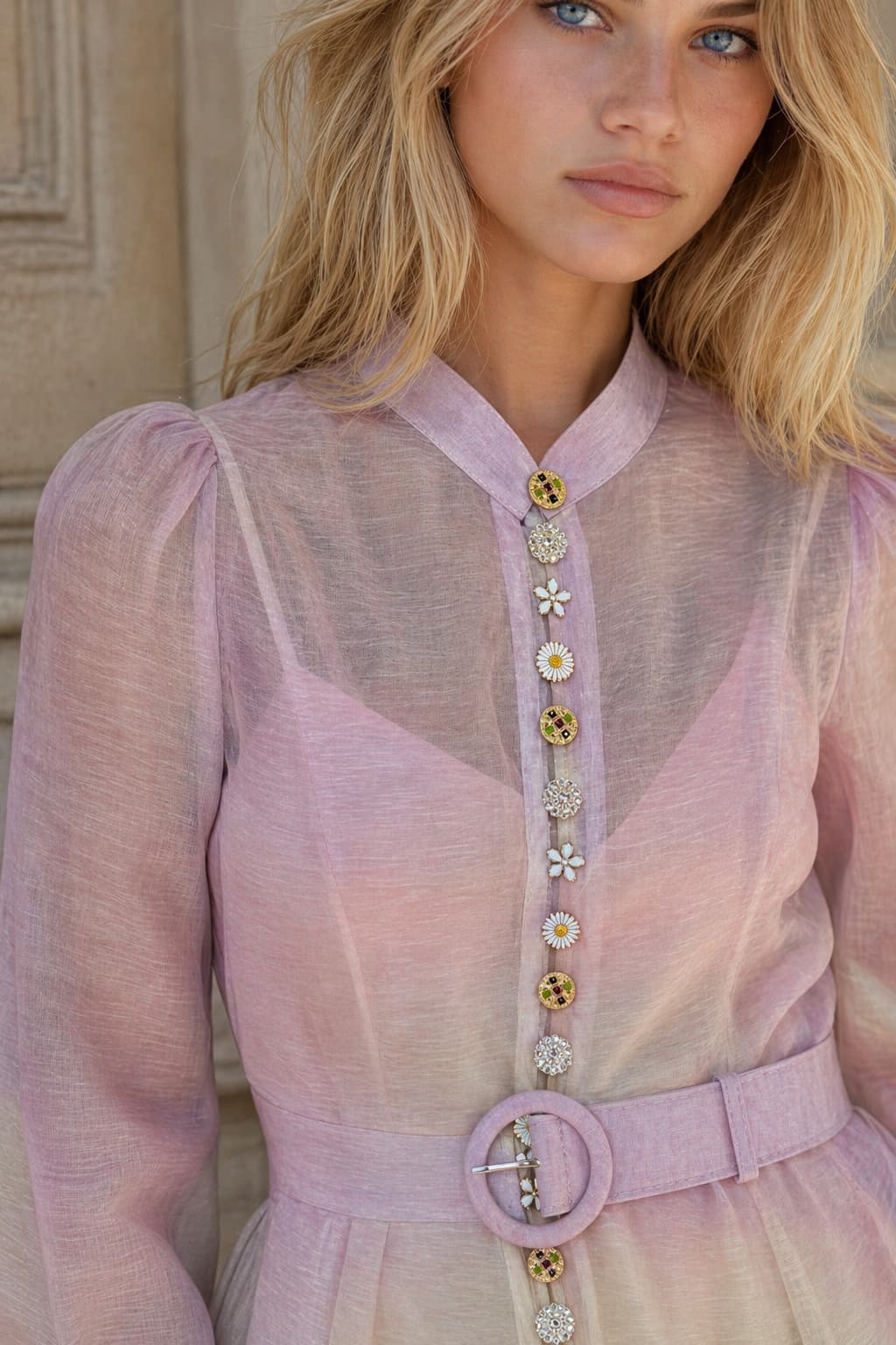 ROBE FLEURIE EN SOIE