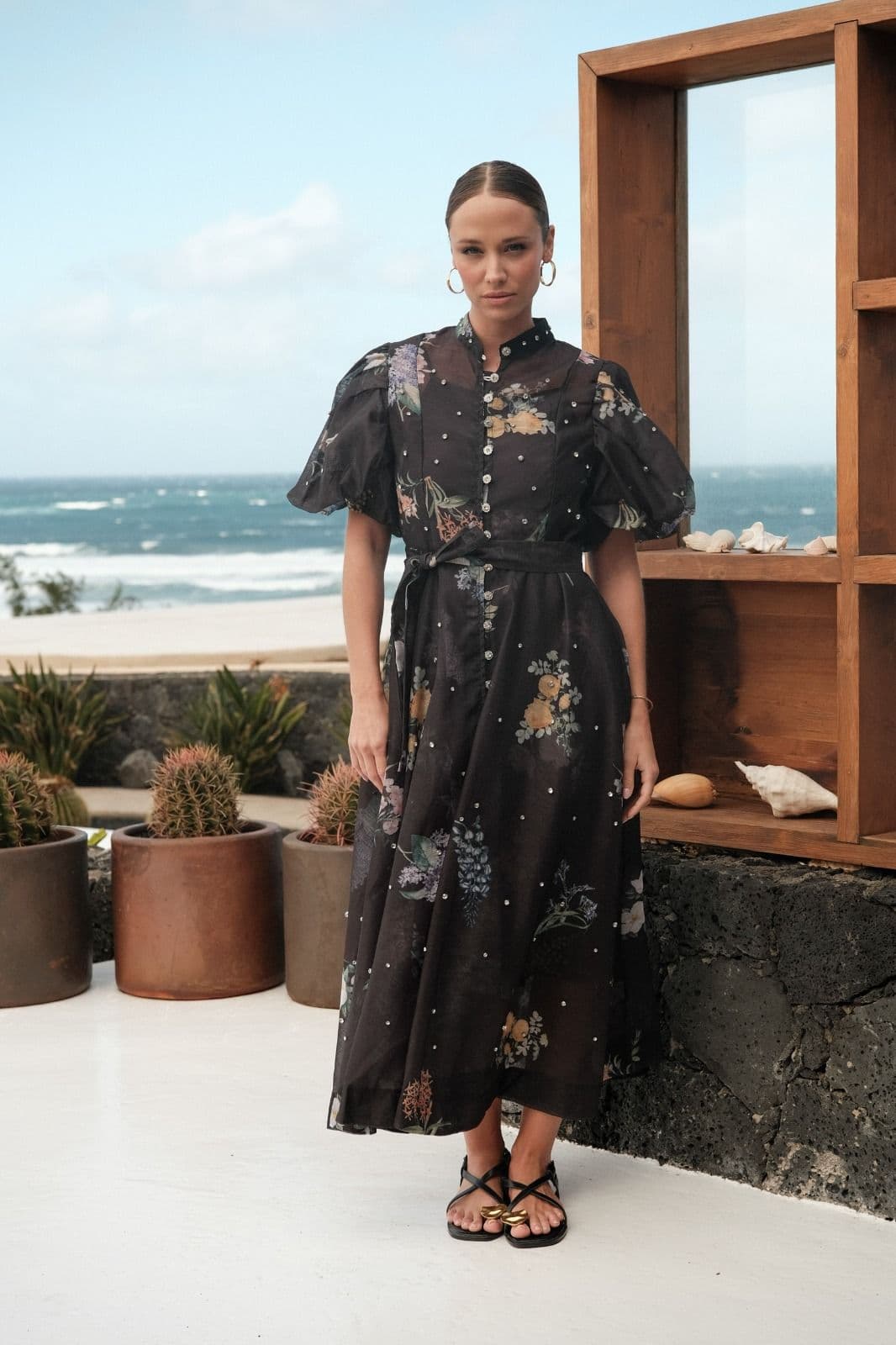 ROBE LONGUE FLEURIE 