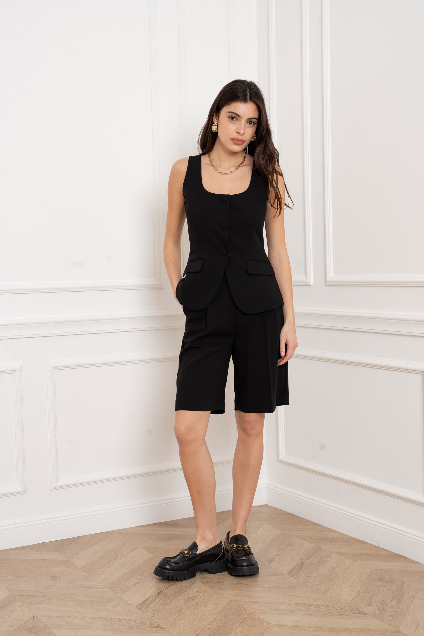 GILET TAILLEUR SANS MANCHES 