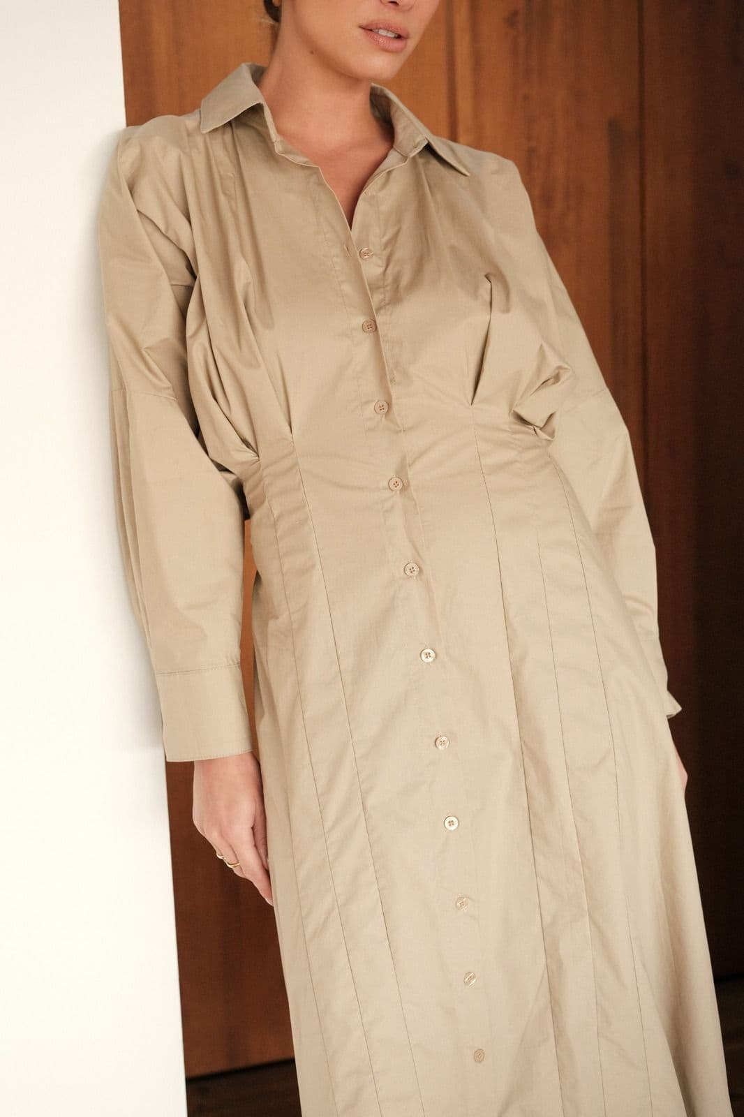 ROBE LONGUE EN COTON