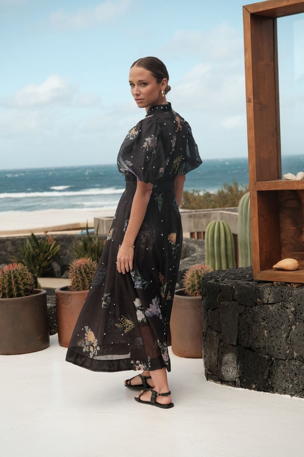 ROBE LONGUE FLEURIE 