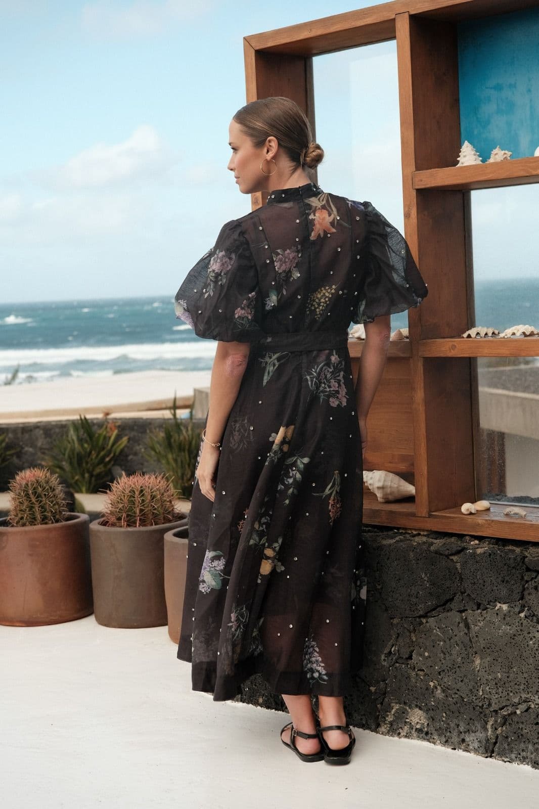 ROBE LONGUE FLEURIE 