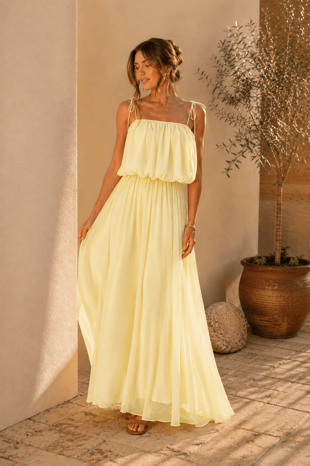 ROBE LONGUE FLUIDE