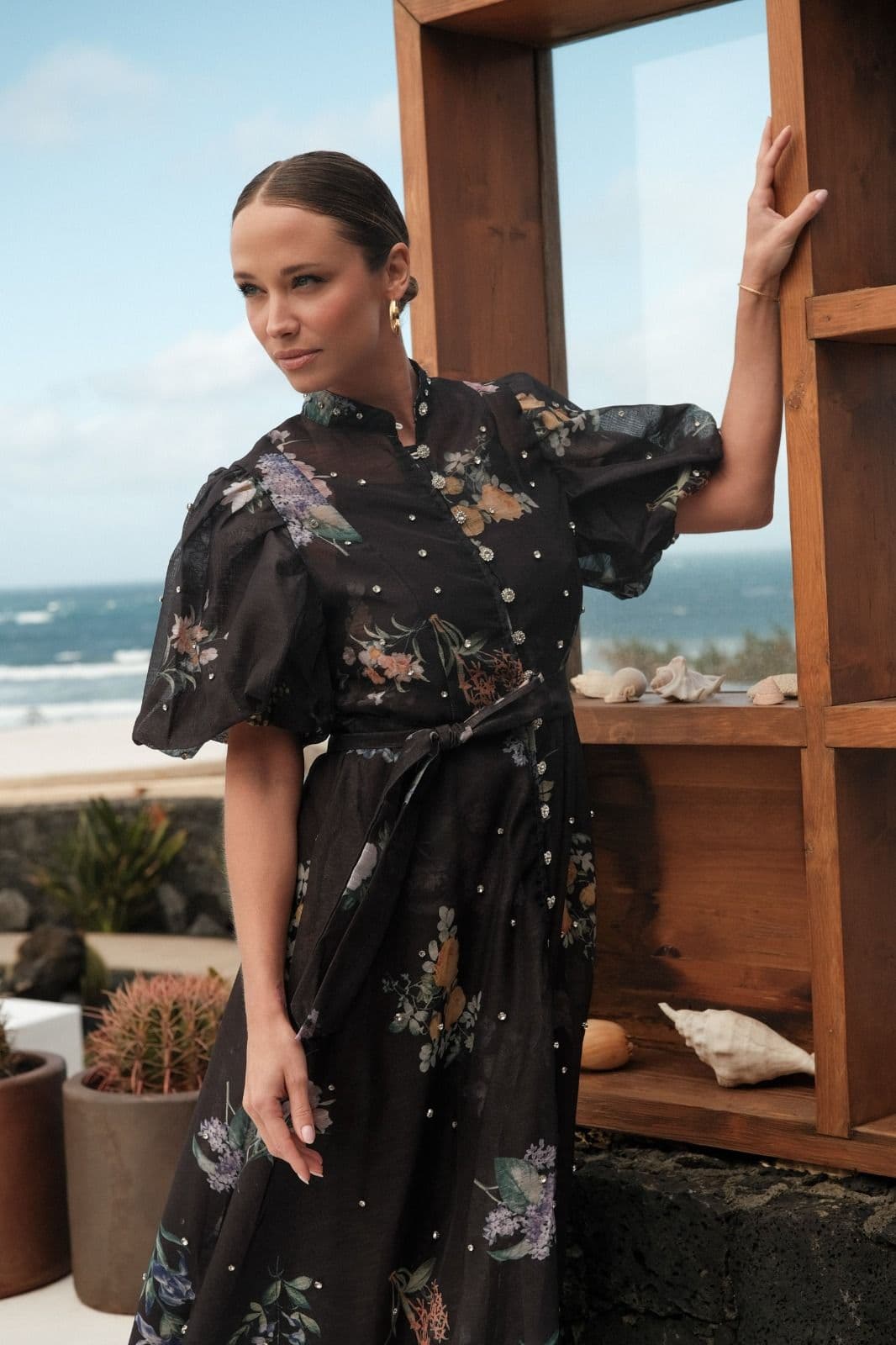 ROBE LONGUE FLEURIE 