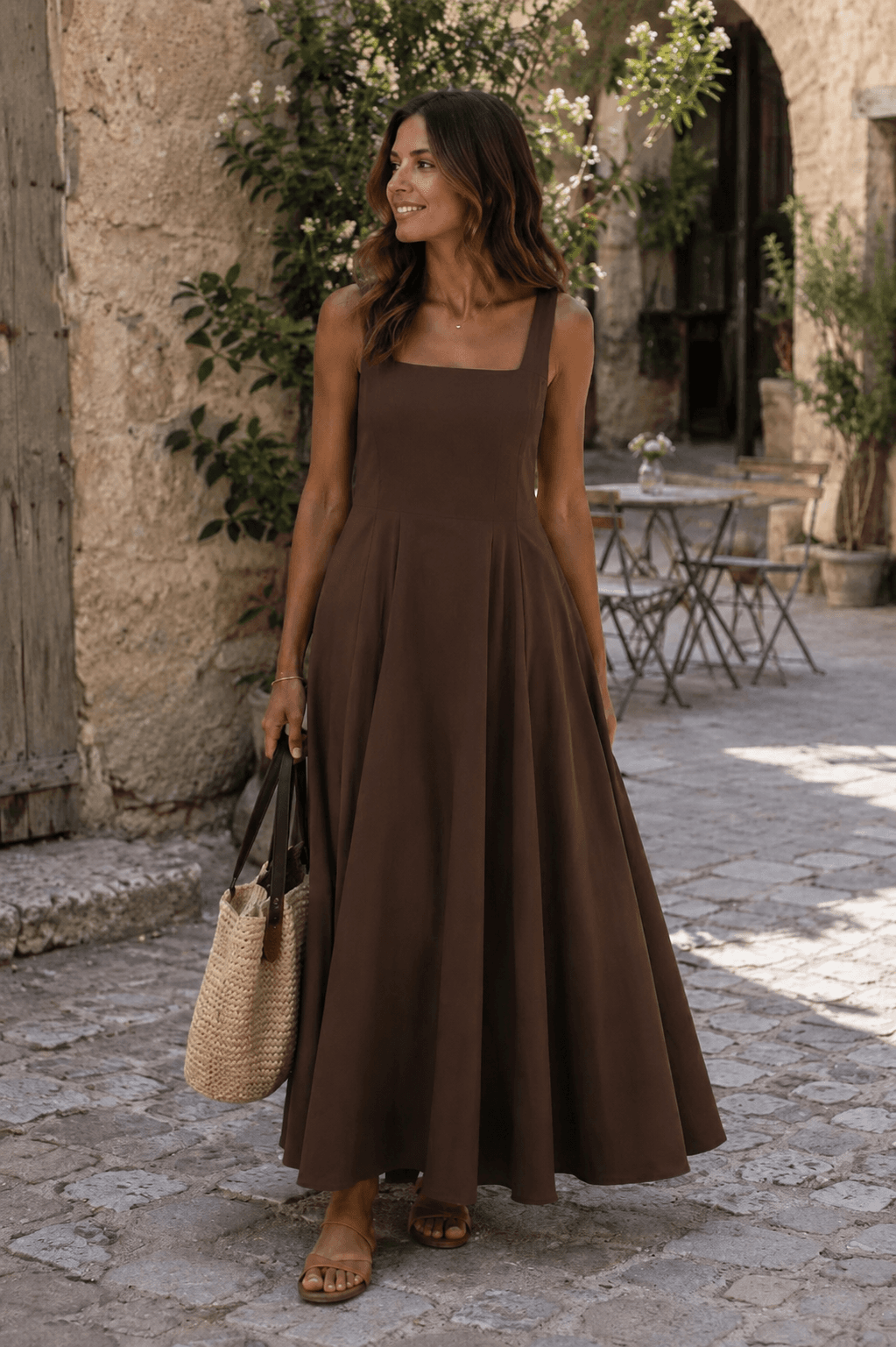 ROBE RUST MARRON