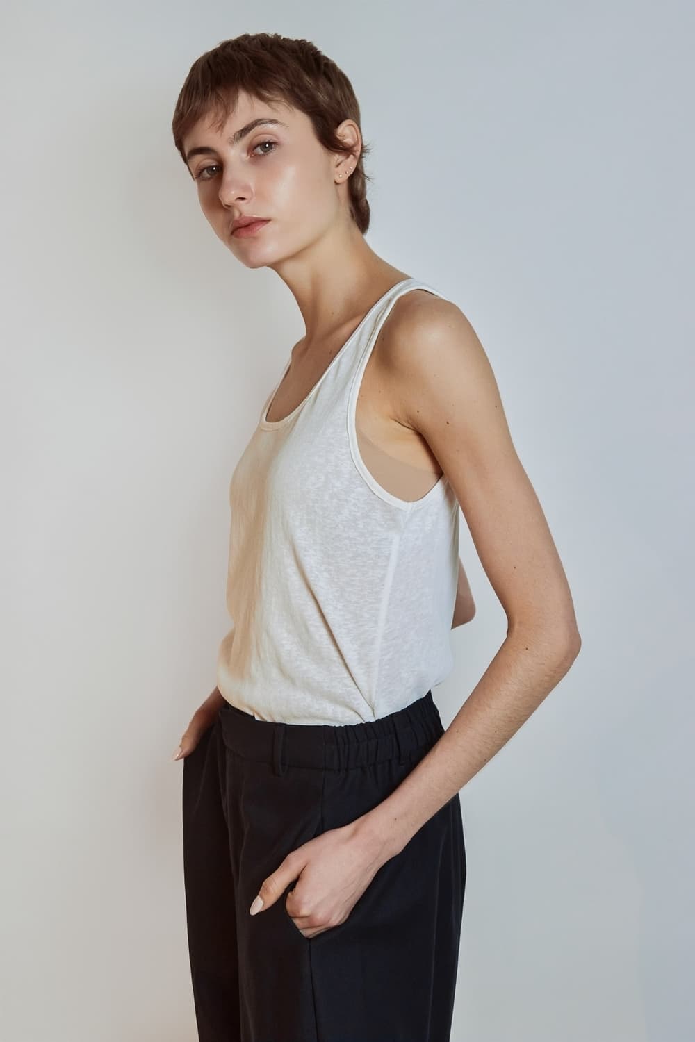 DÉBARDEUR EN COTON 