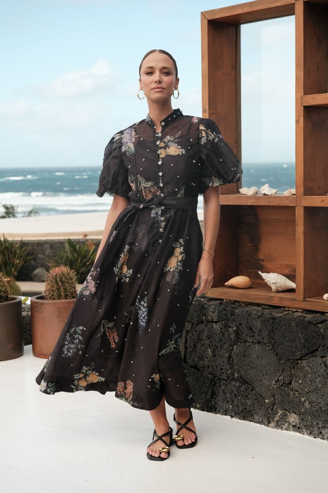 ROBE LONGUE FLEURIE 