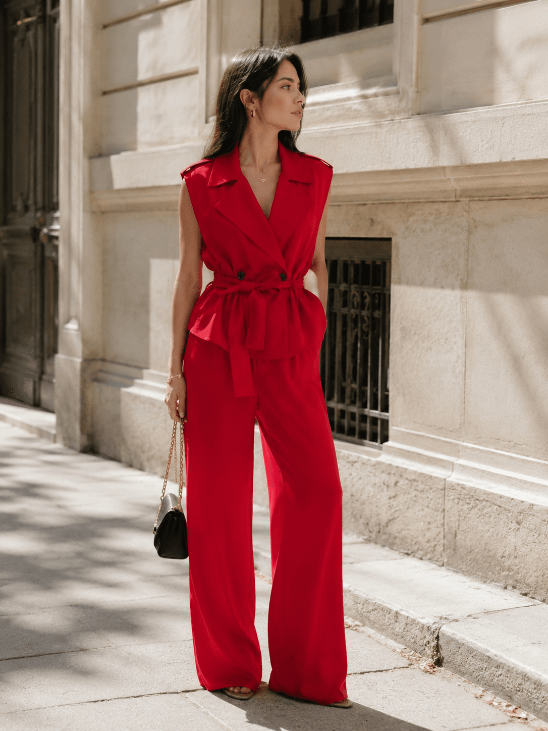 Blazer toscane rouge 