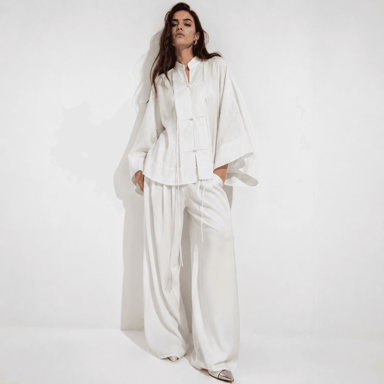 TOP KIMONO SOIE