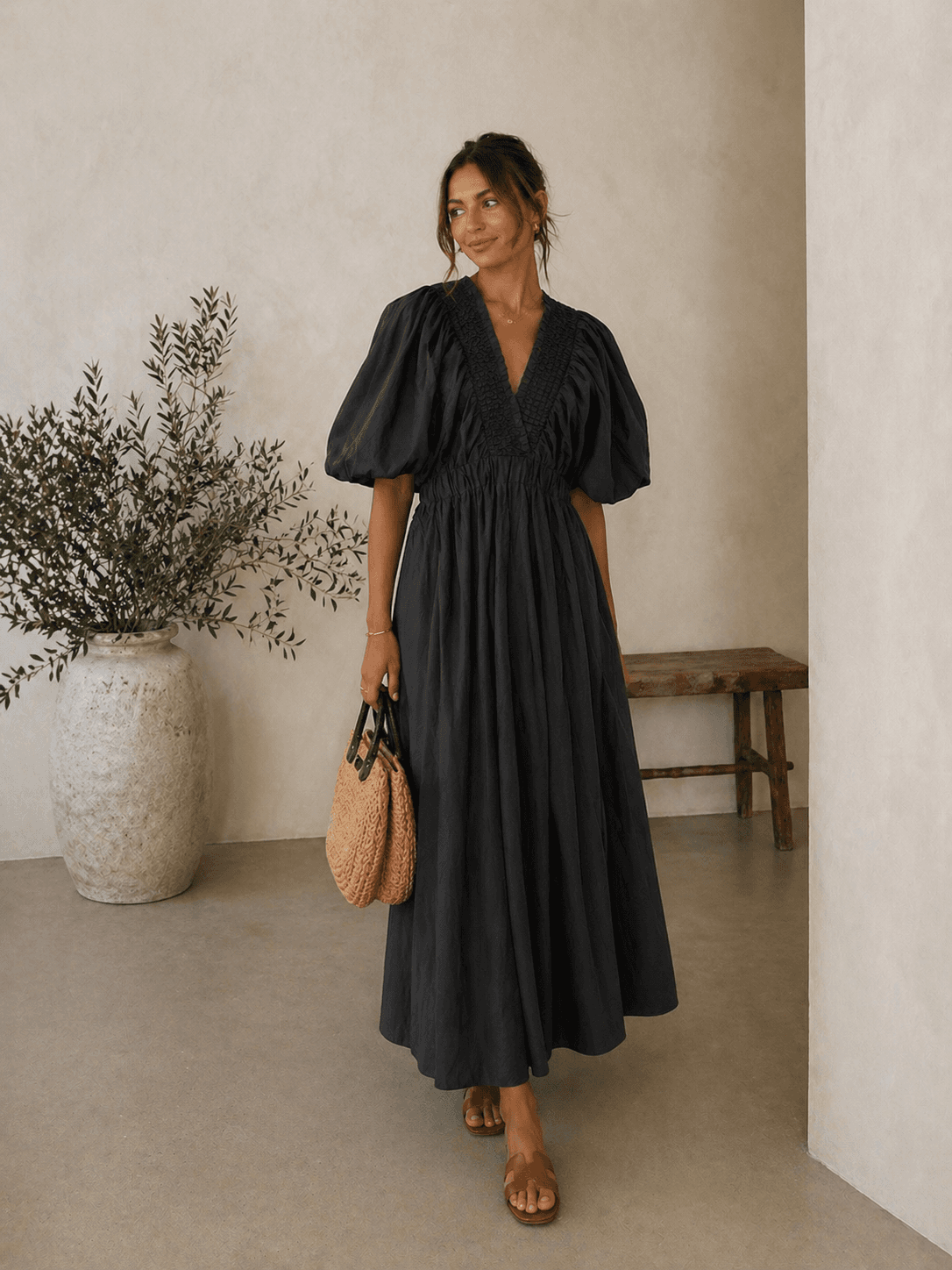 ROBE AURA EN COTON