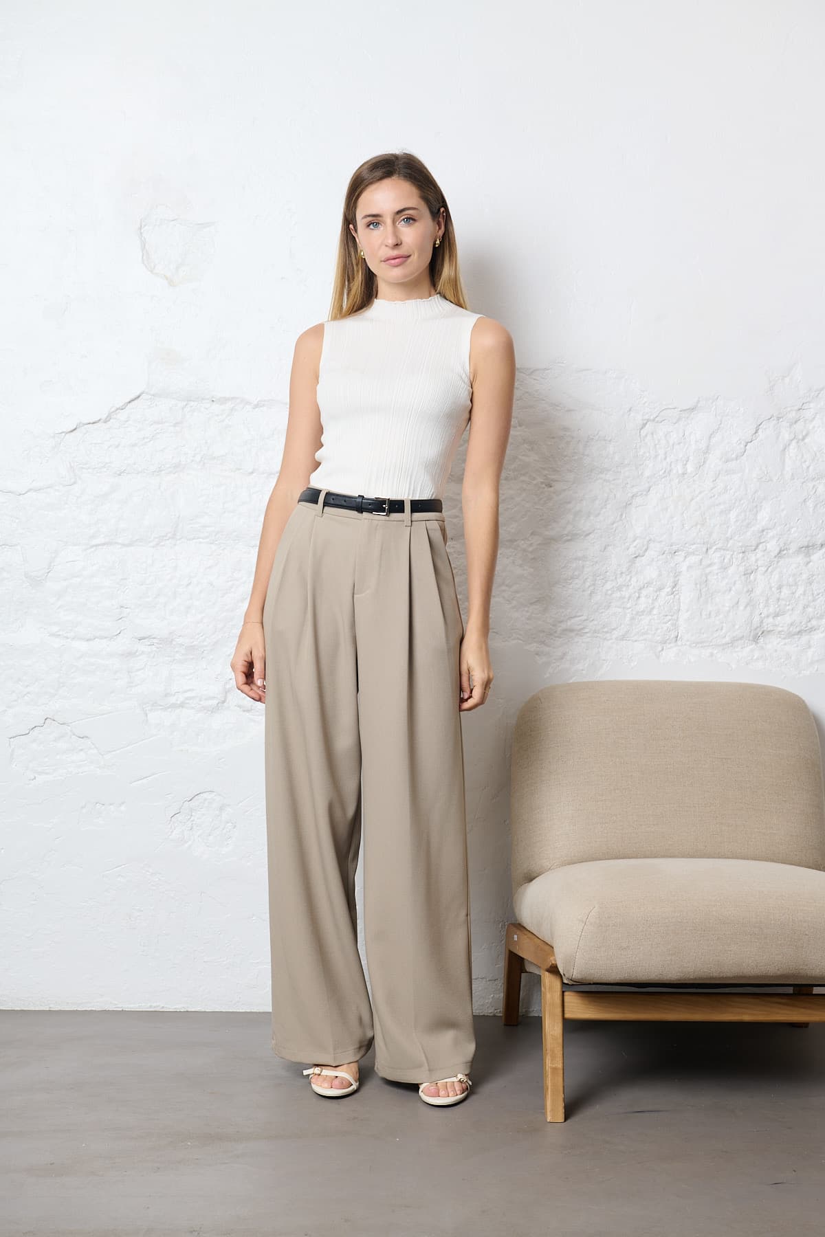 PANTALON COUPE DROITE