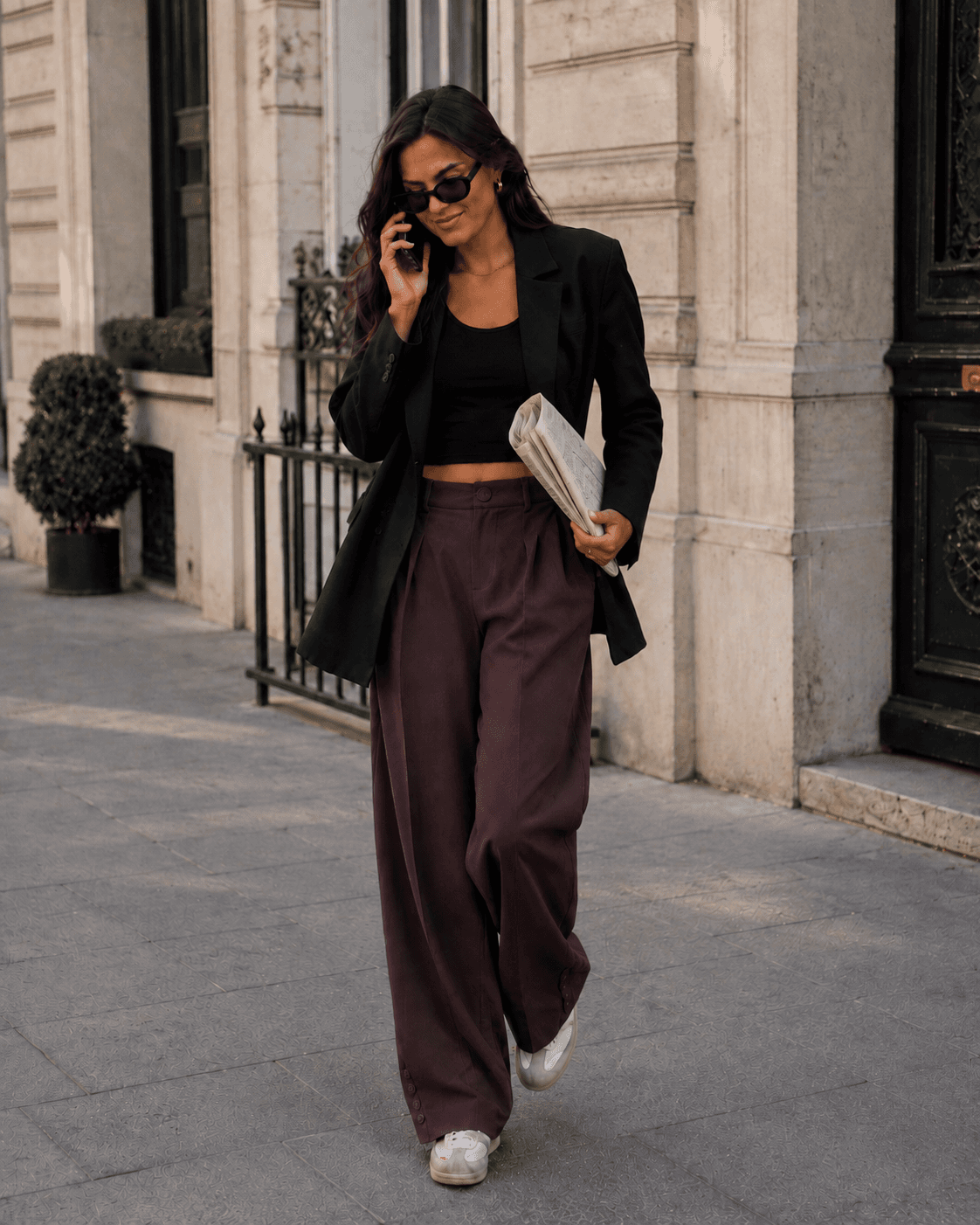 PANTALON ALMA PRUNE 