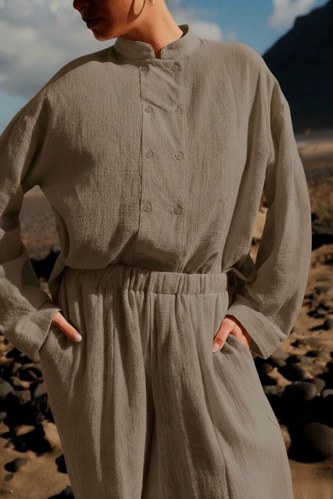 CHEMISE COTON ET LIN 