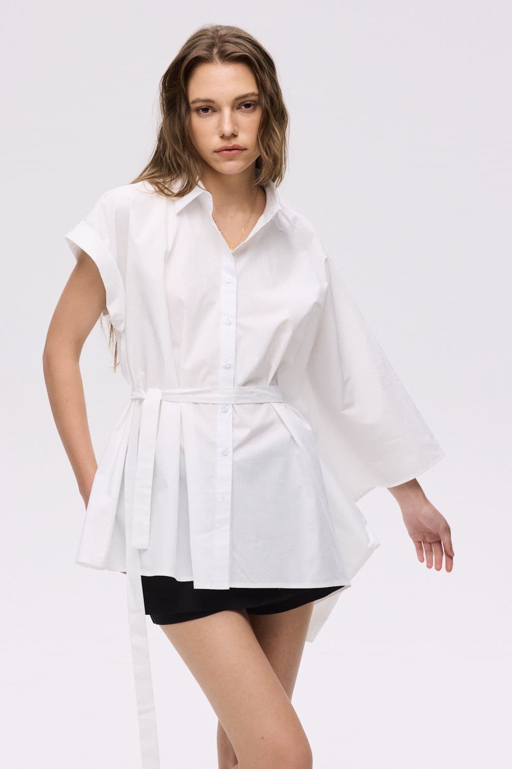 CHEMISE ASYMÉTRIQUE 