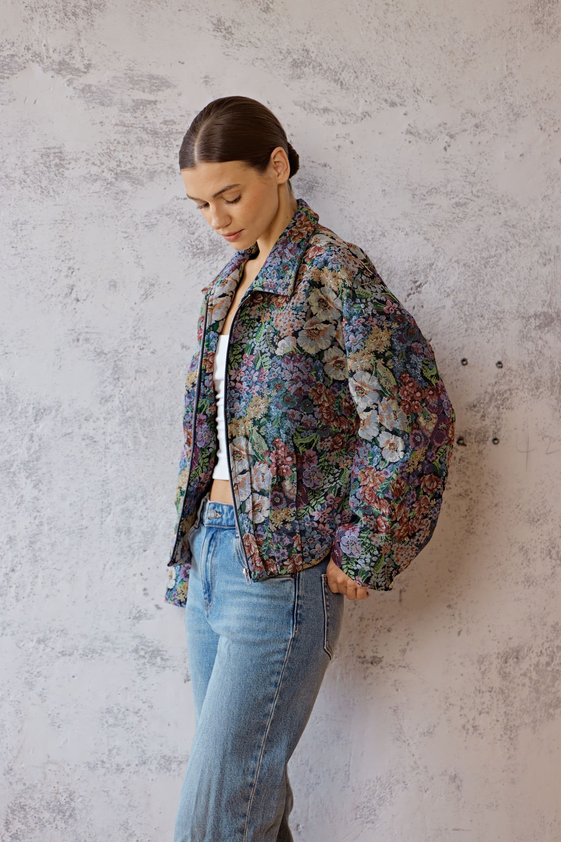 VESTE FLEURIE CAMILLE 