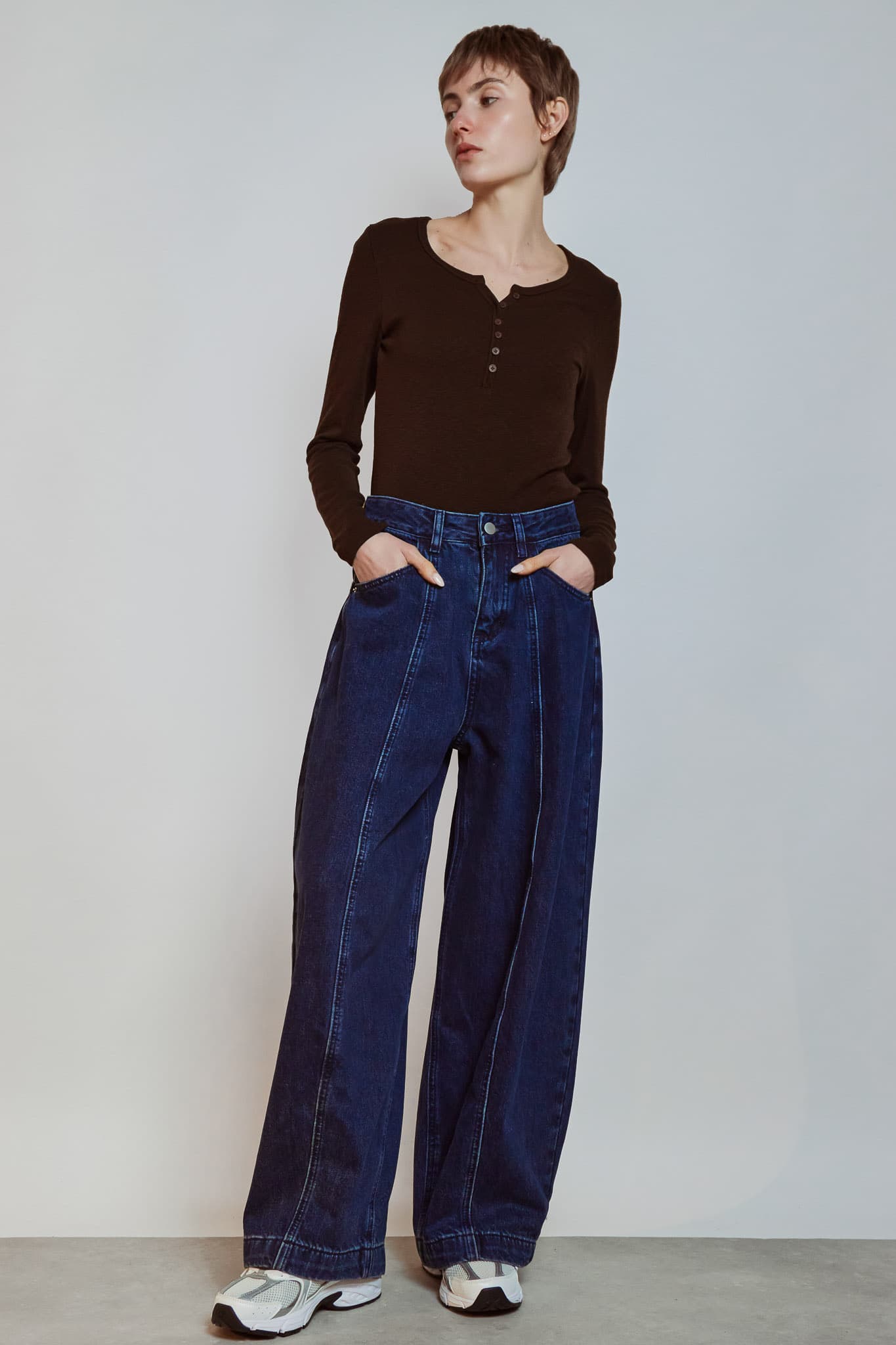 TOP À MANCHES LONGUES 