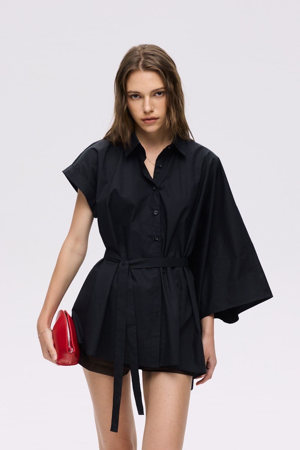 CHEMISE ASYMÉTRIQUE 