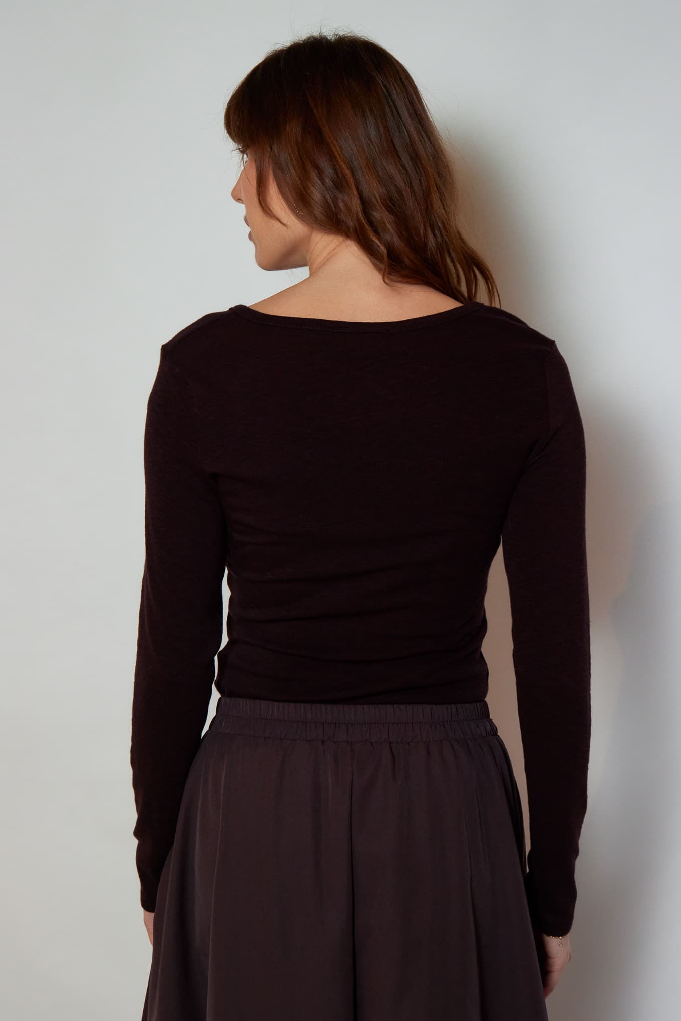 TOP À MANCHES LONGUES 