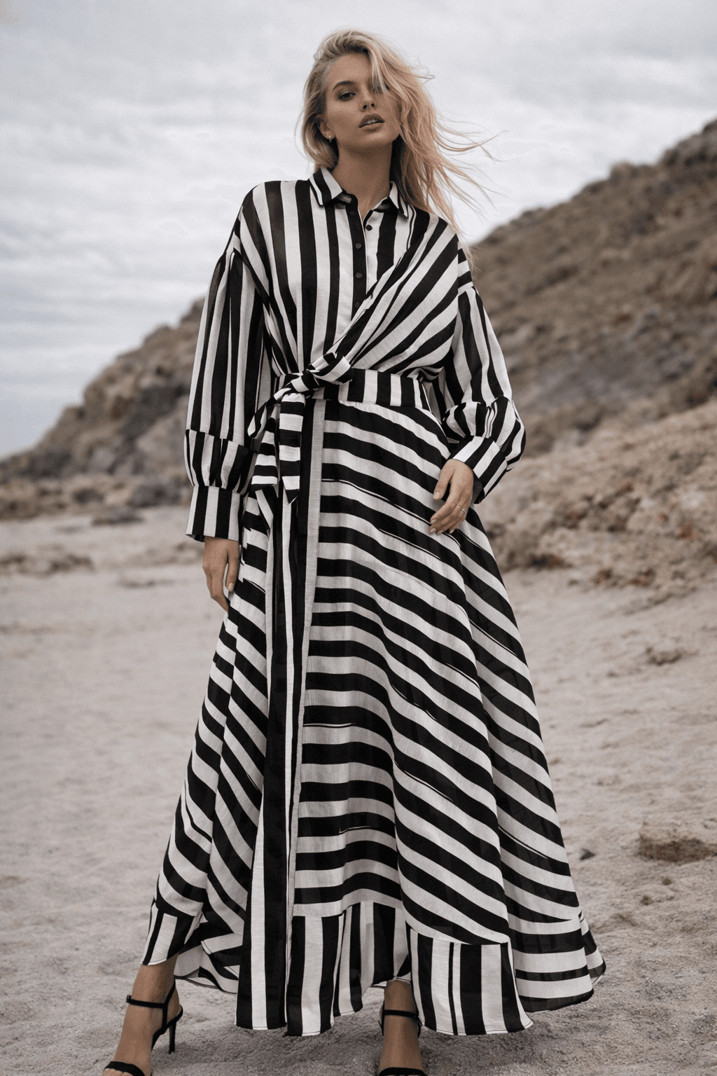ROBE STRUCTURÉE EN COTON