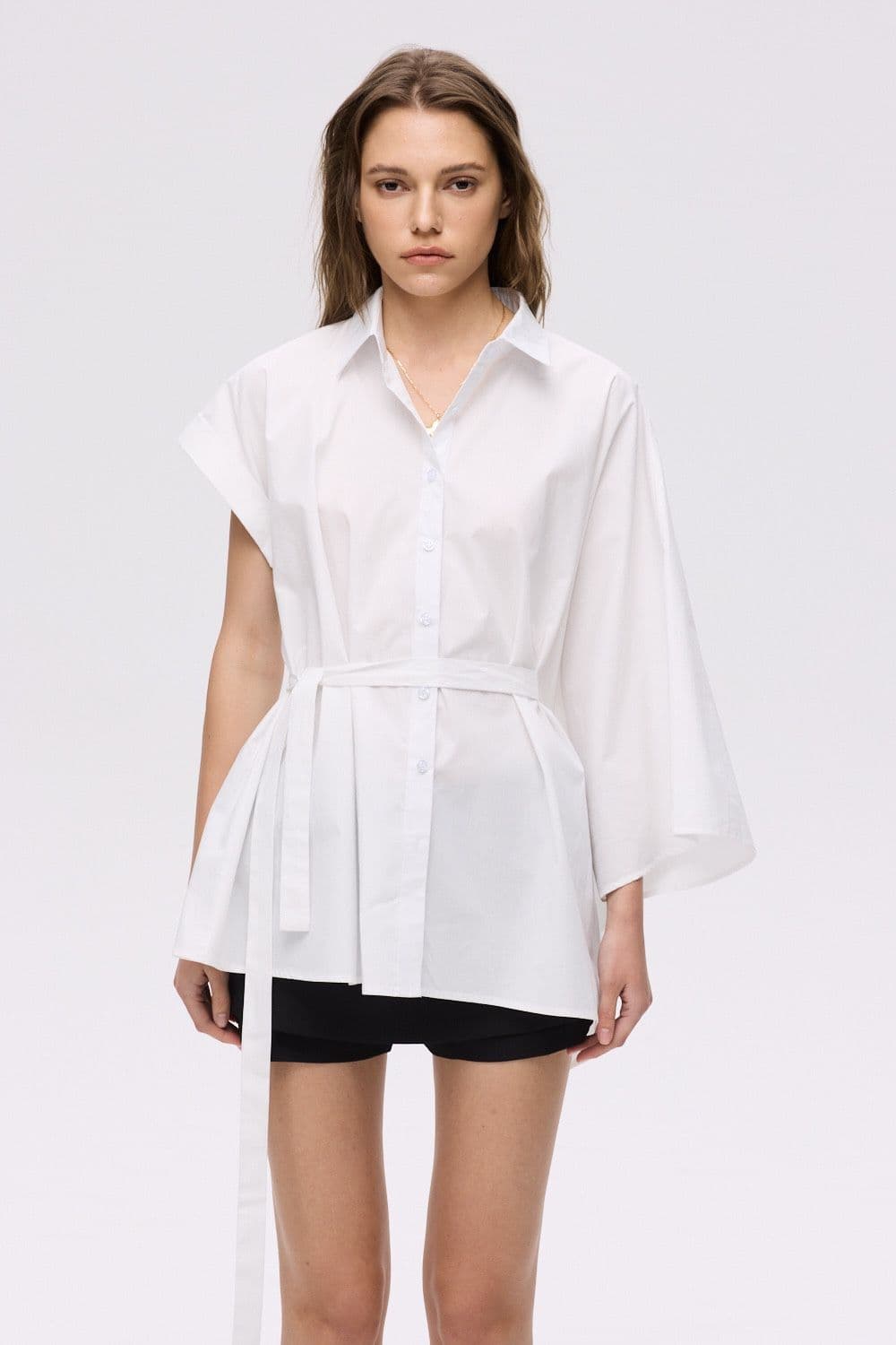 CHEMISE ASYMÉTRIQUE 