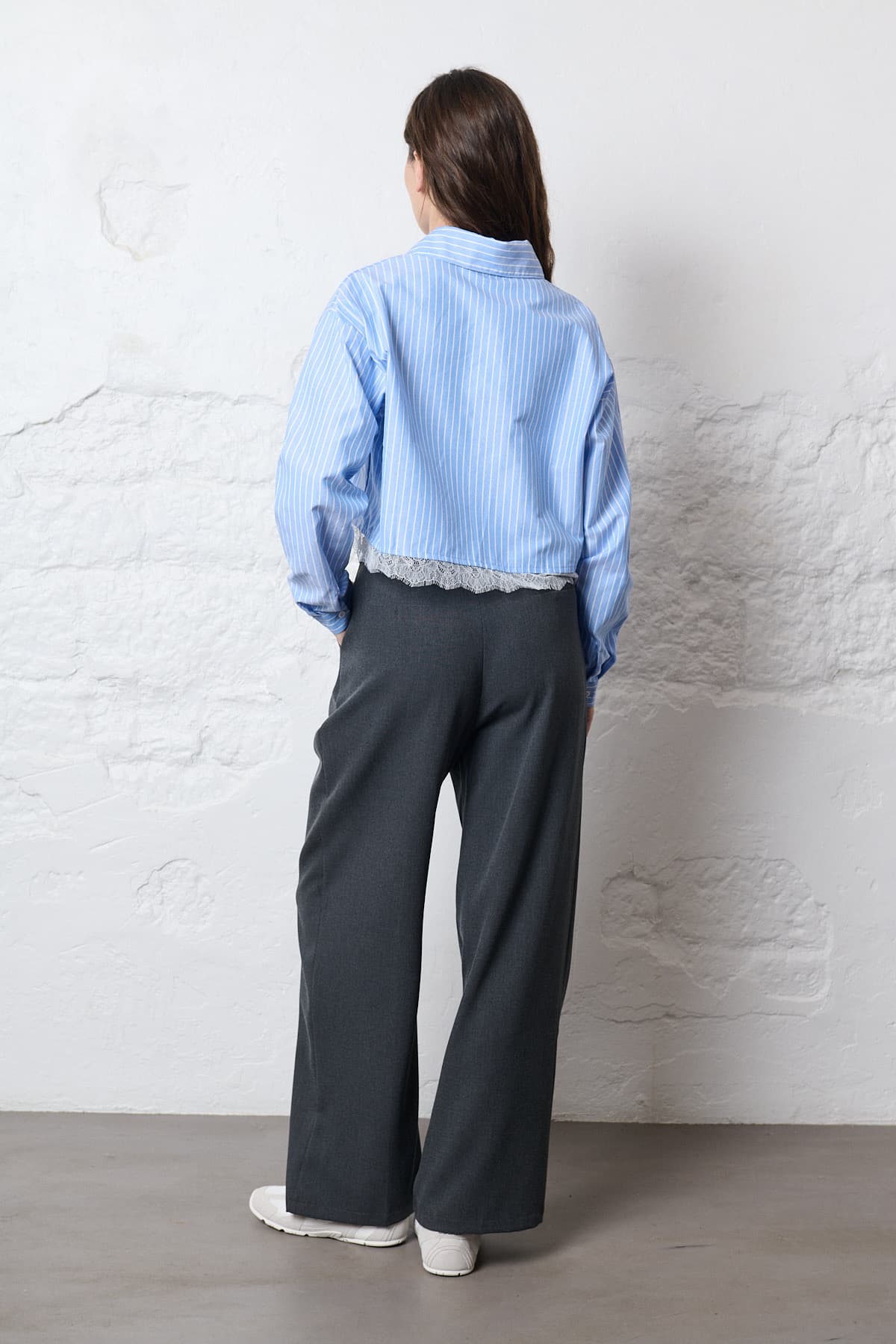 PANTALON COUPE DROITE 