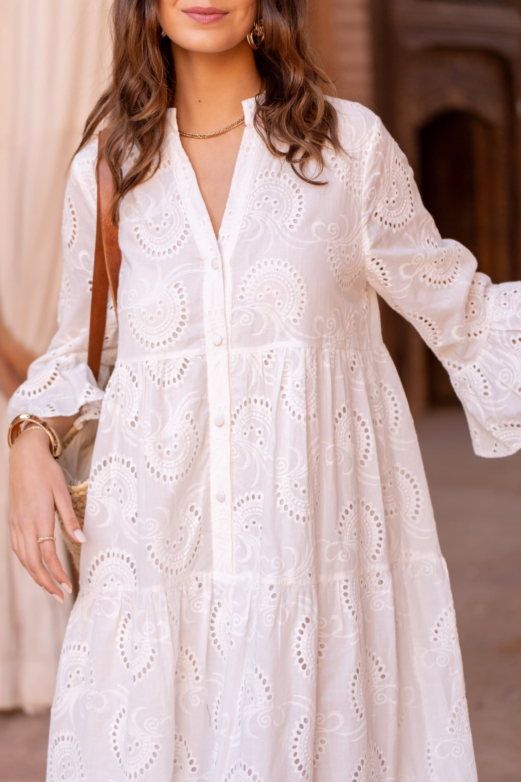 ROBE CROCHET ANGLAIS 