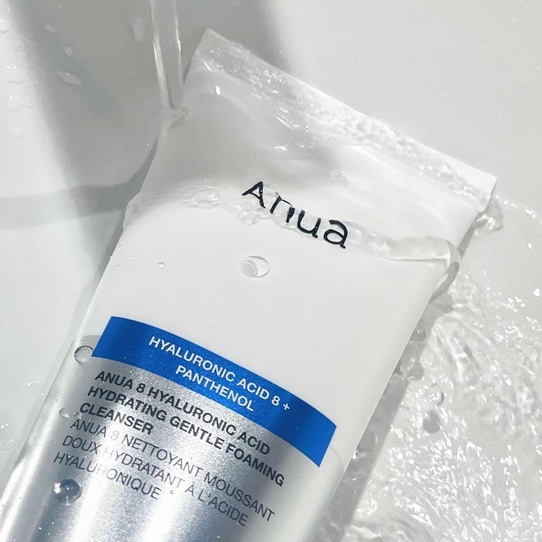  Anua 8 Hyaluronic Acid Hydrating Gentle Foaming Cleanser