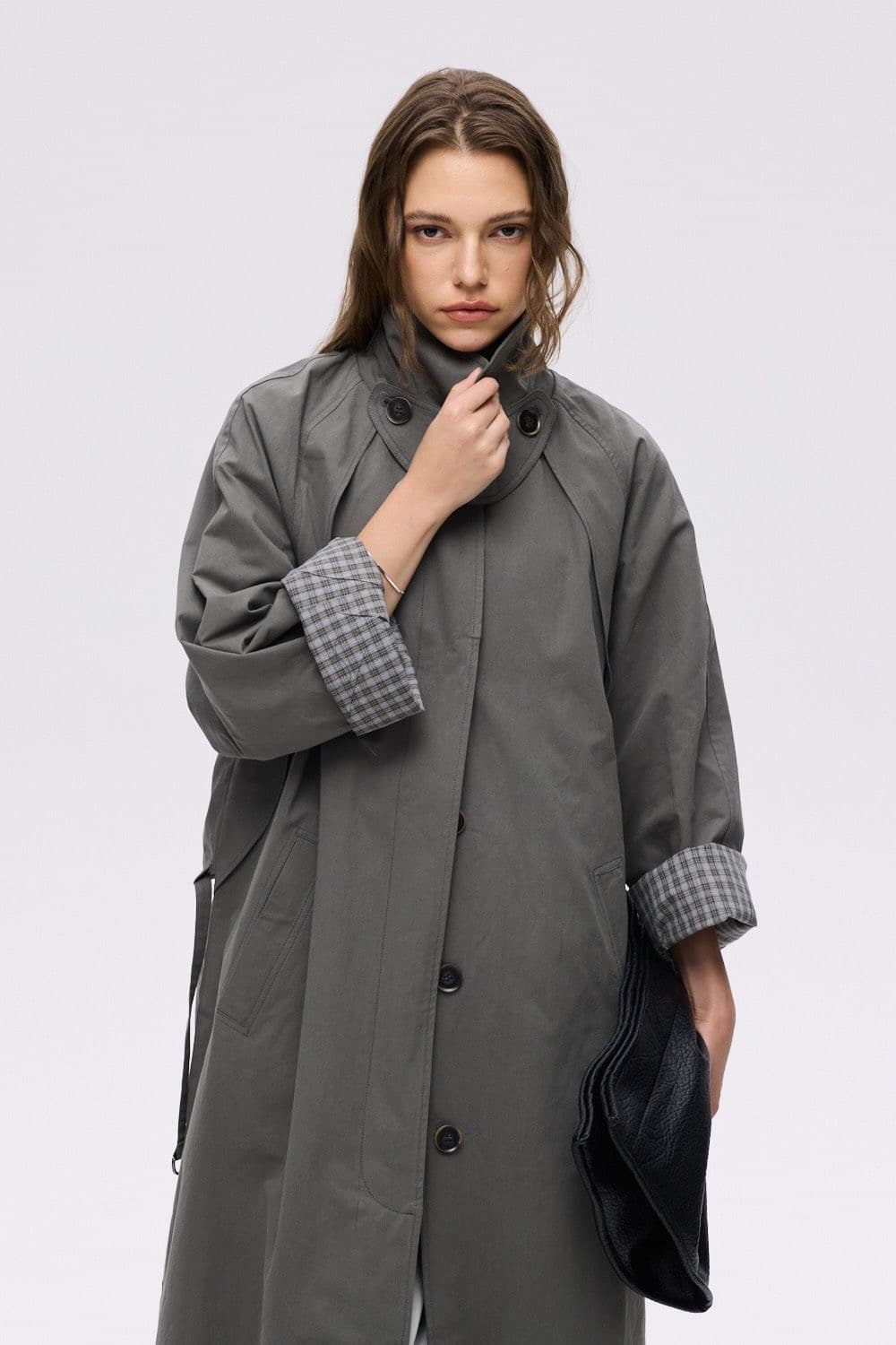 TRENCH MANCHES RÉVERSIBLE