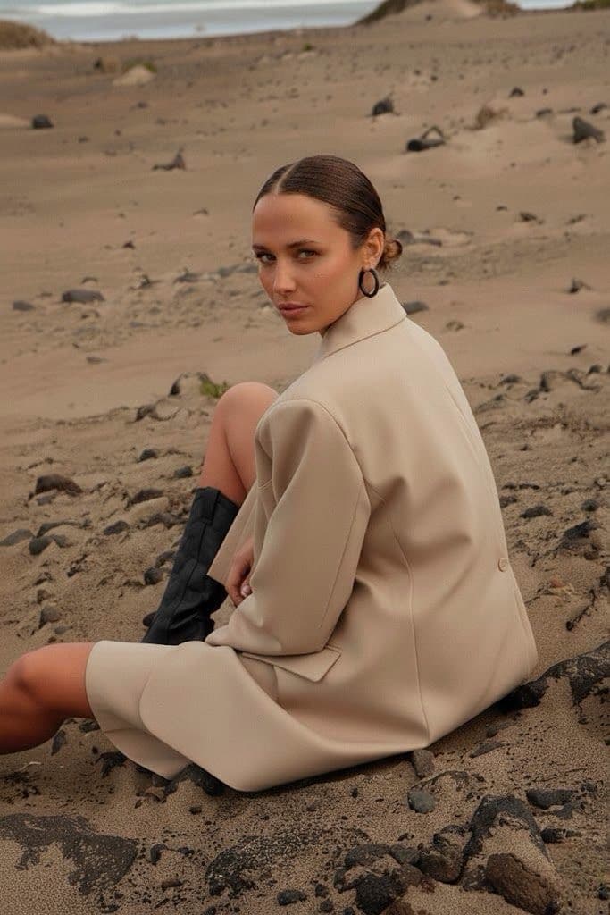 BLAZER MANCHES COURTES 