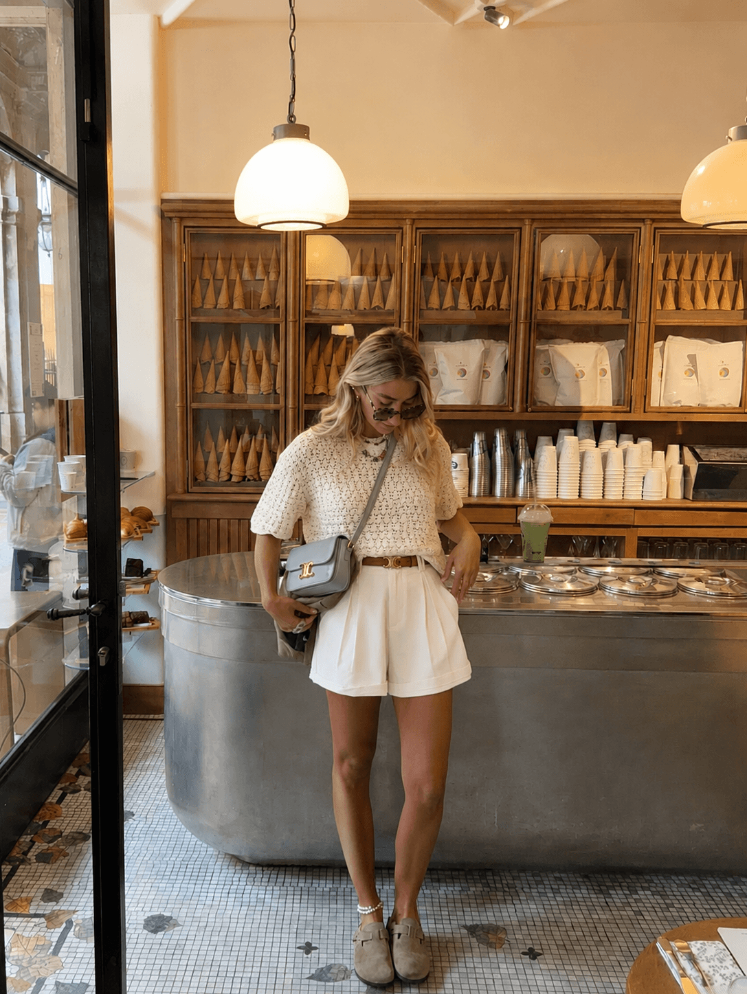 SHORT EN COTON 