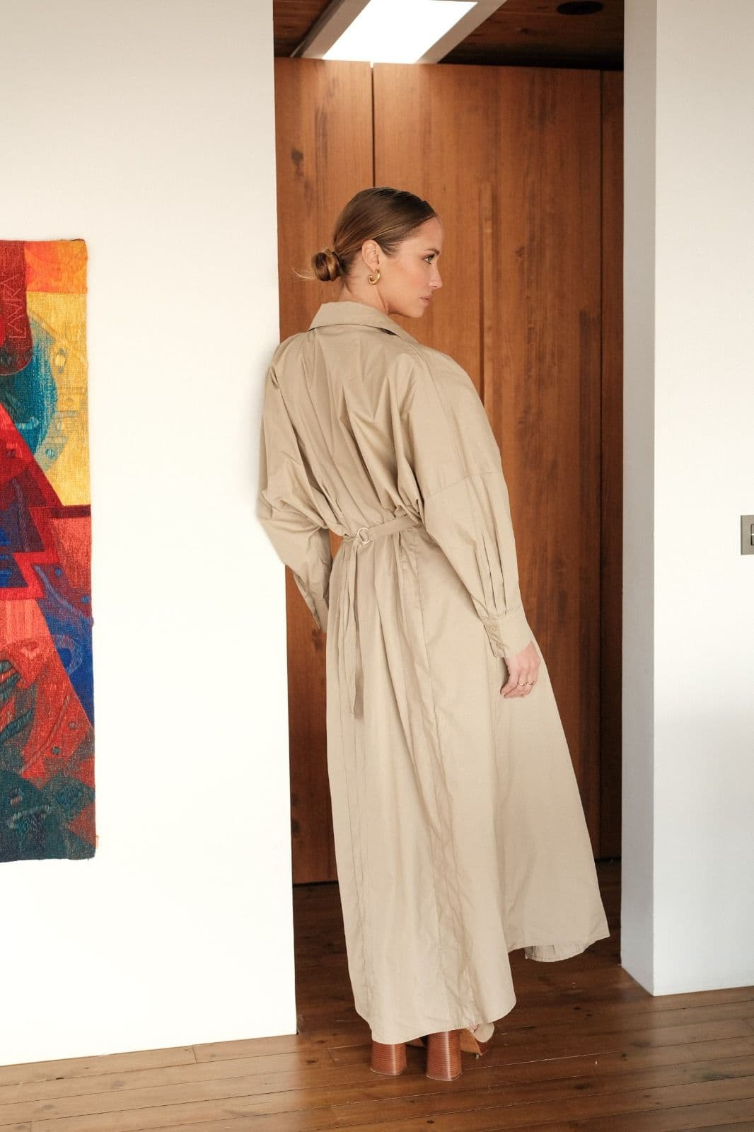 ROBE LONGUE EN COTON