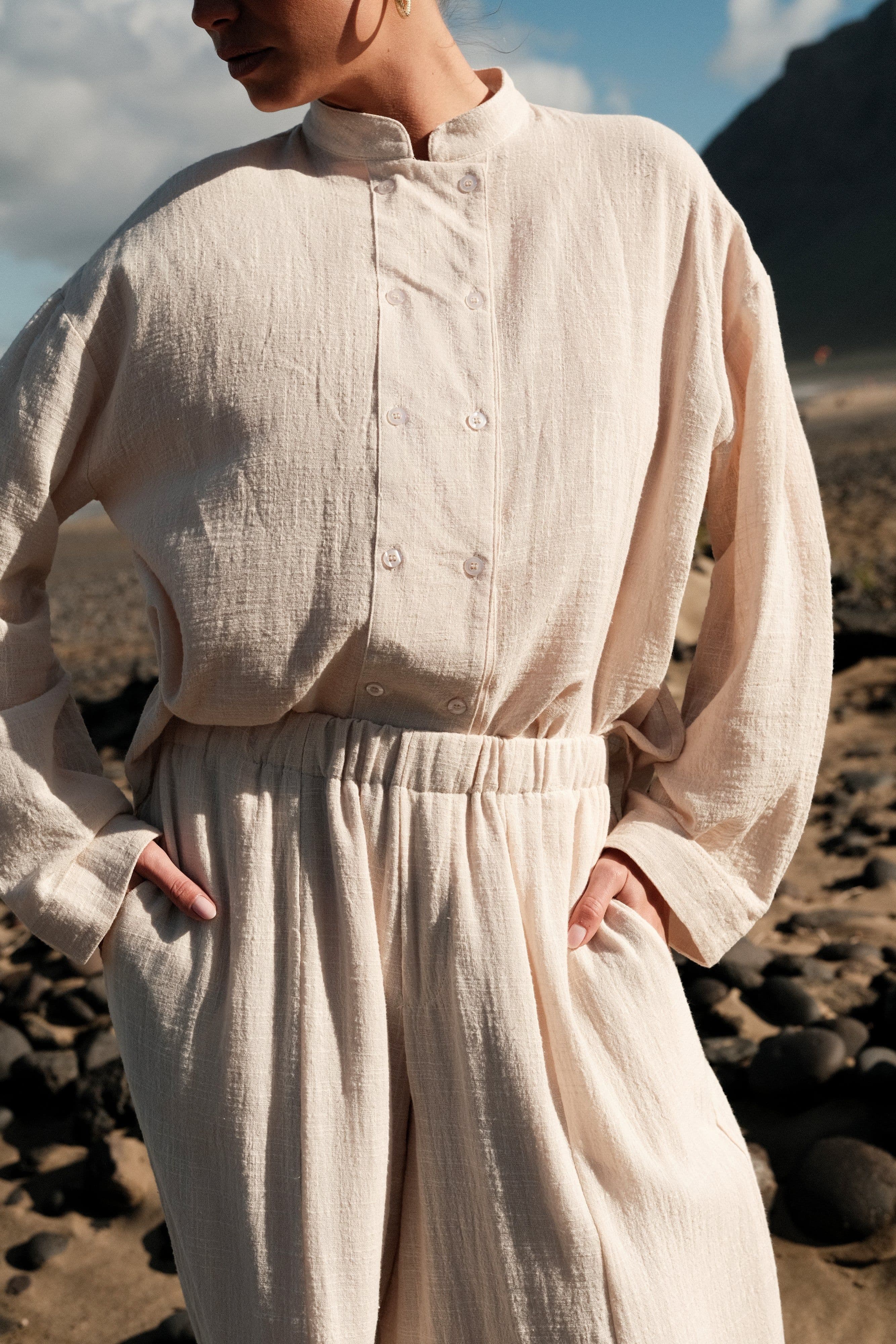 CHEMISE COTON ET LIN