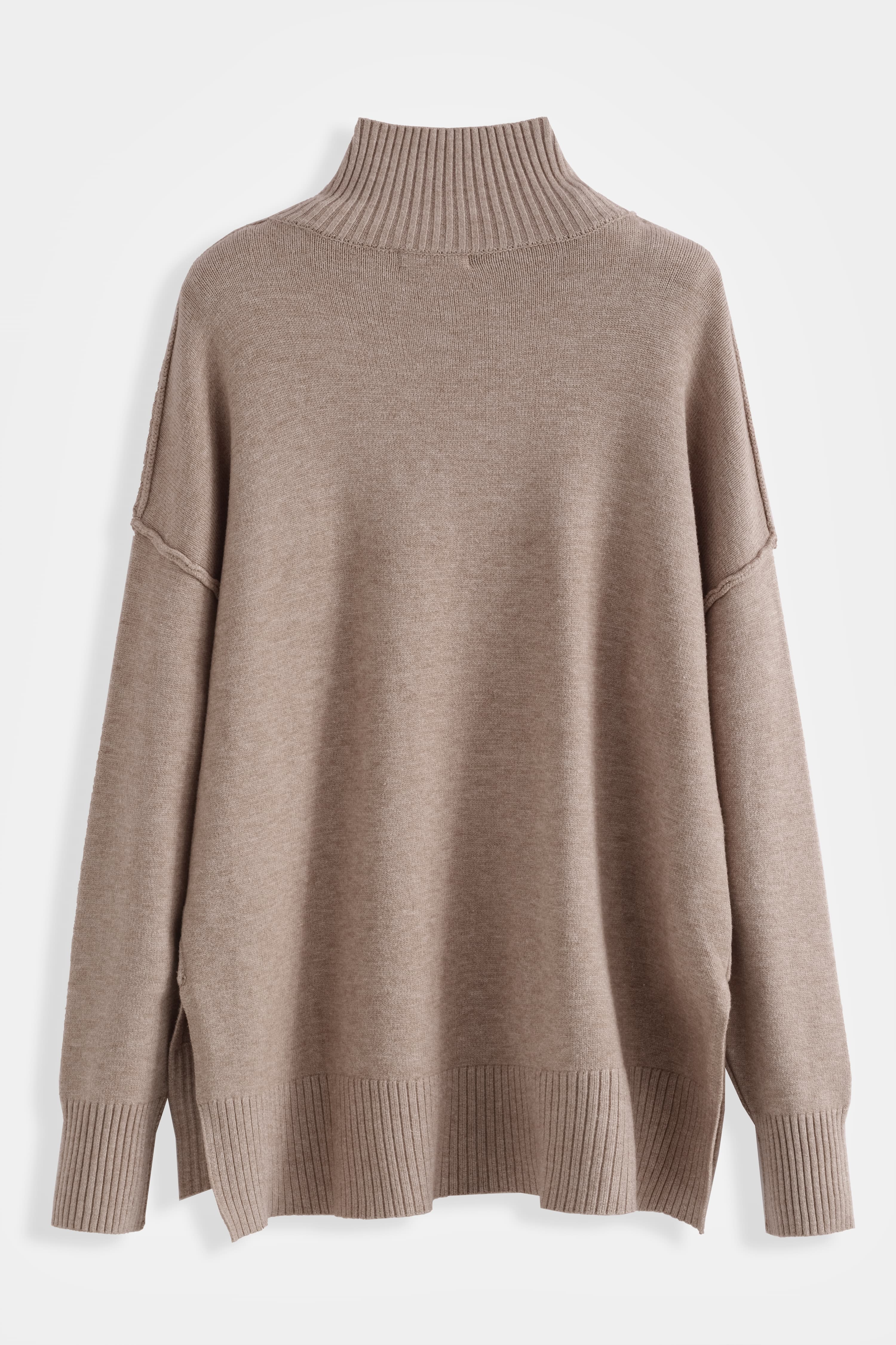 PULL OVERSIZE COL MONTANT 