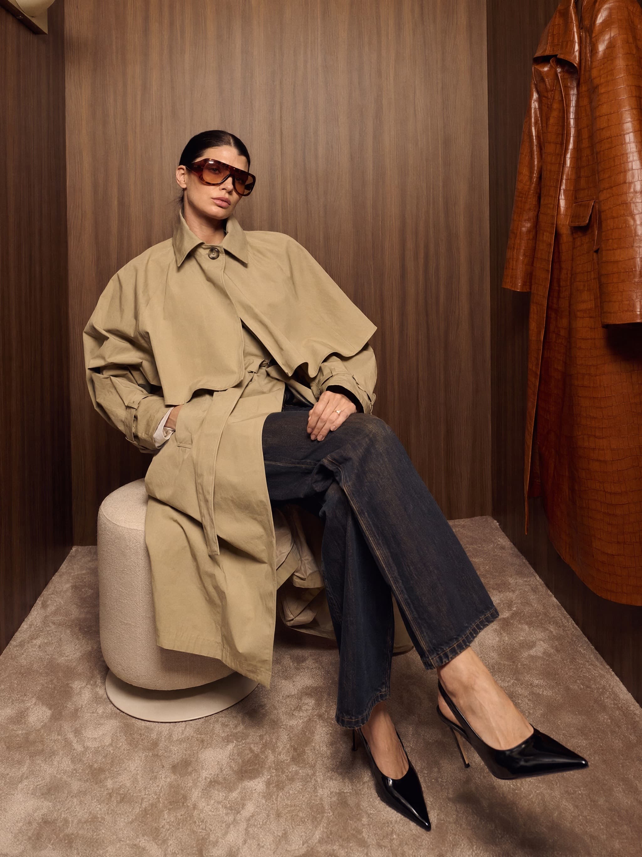 TRENCH CAPE ELISE 
