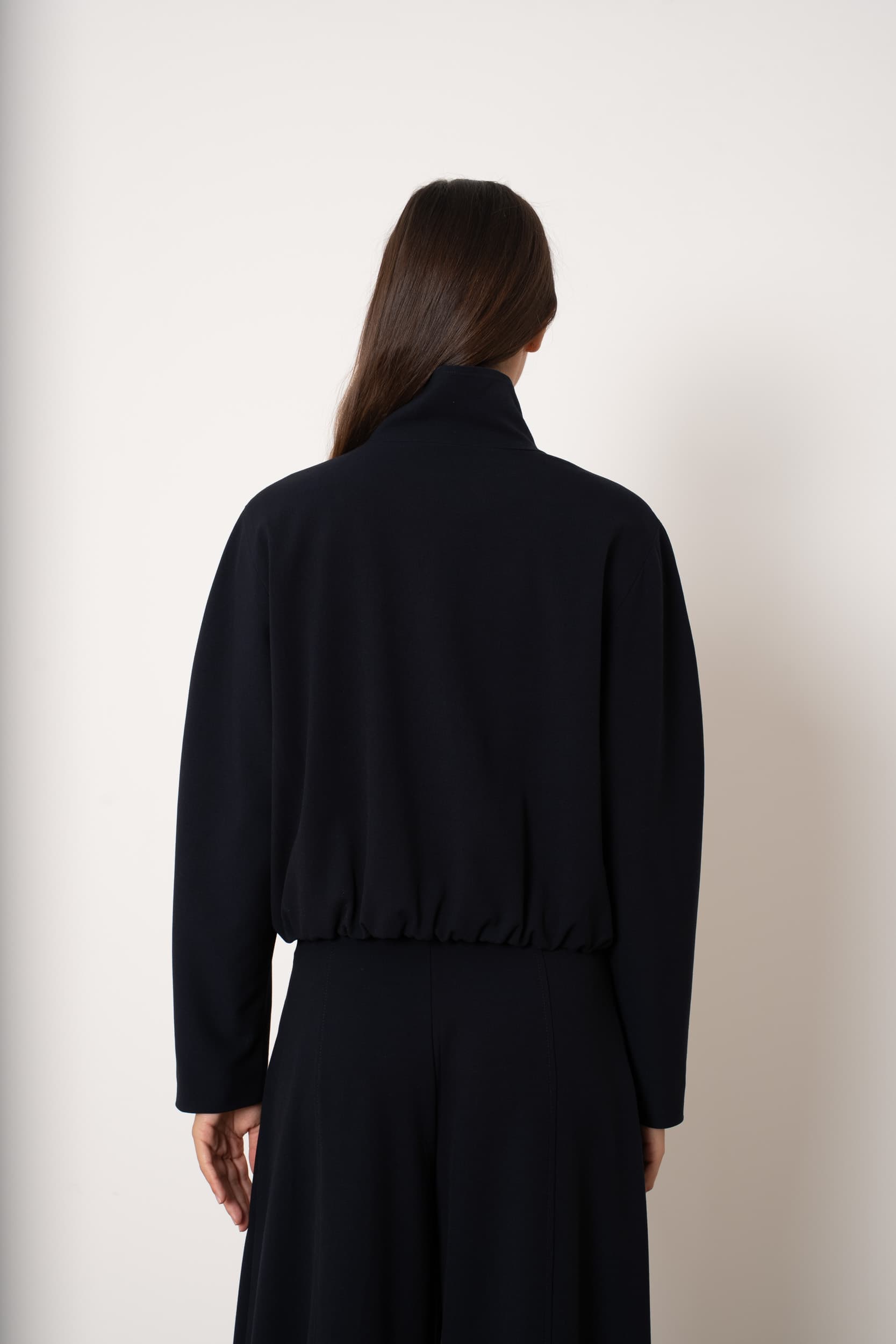 VESTE SORA À BRANDEBOURGS BLEU MARINE