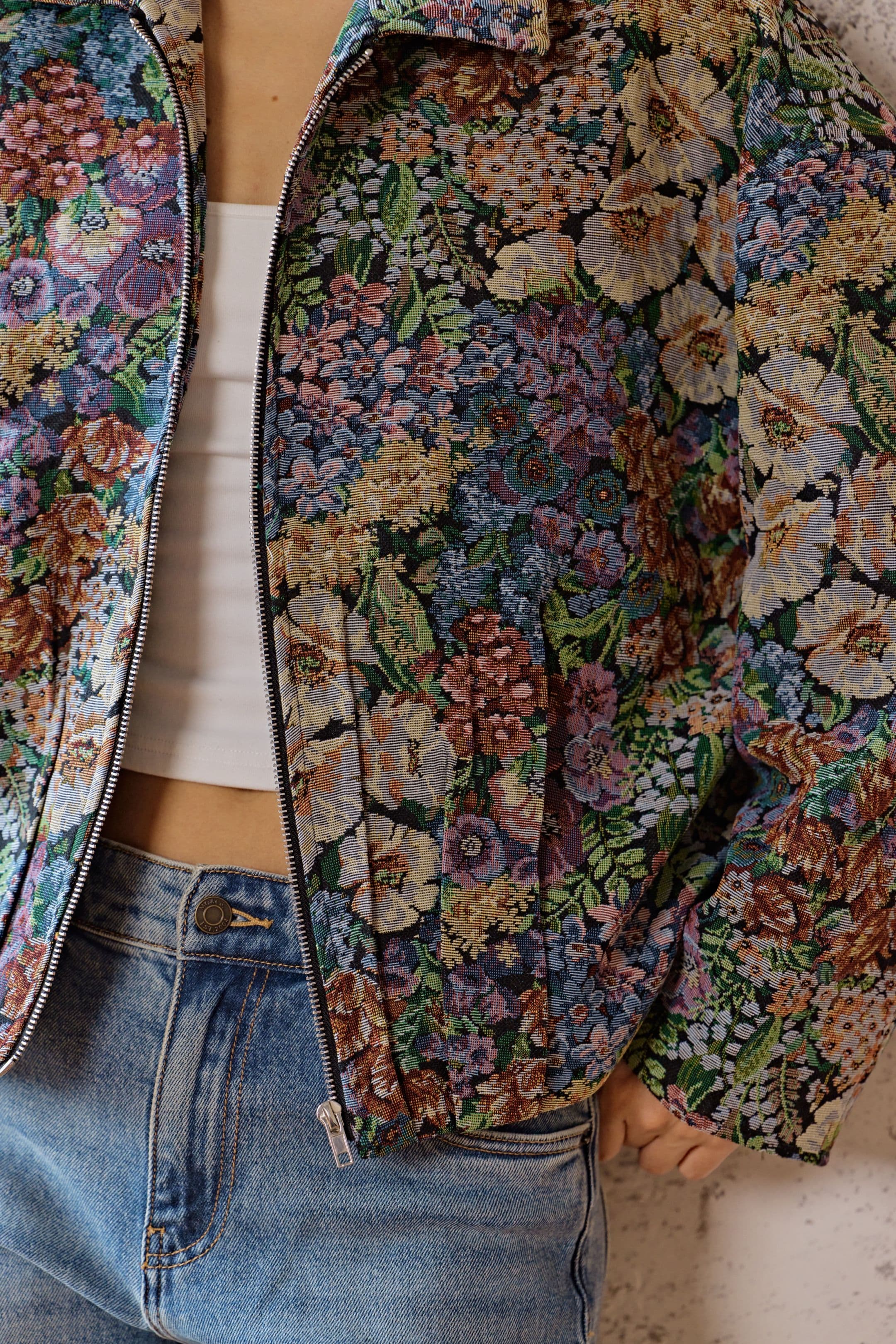 VESTE FLEURIE CAMILLE 