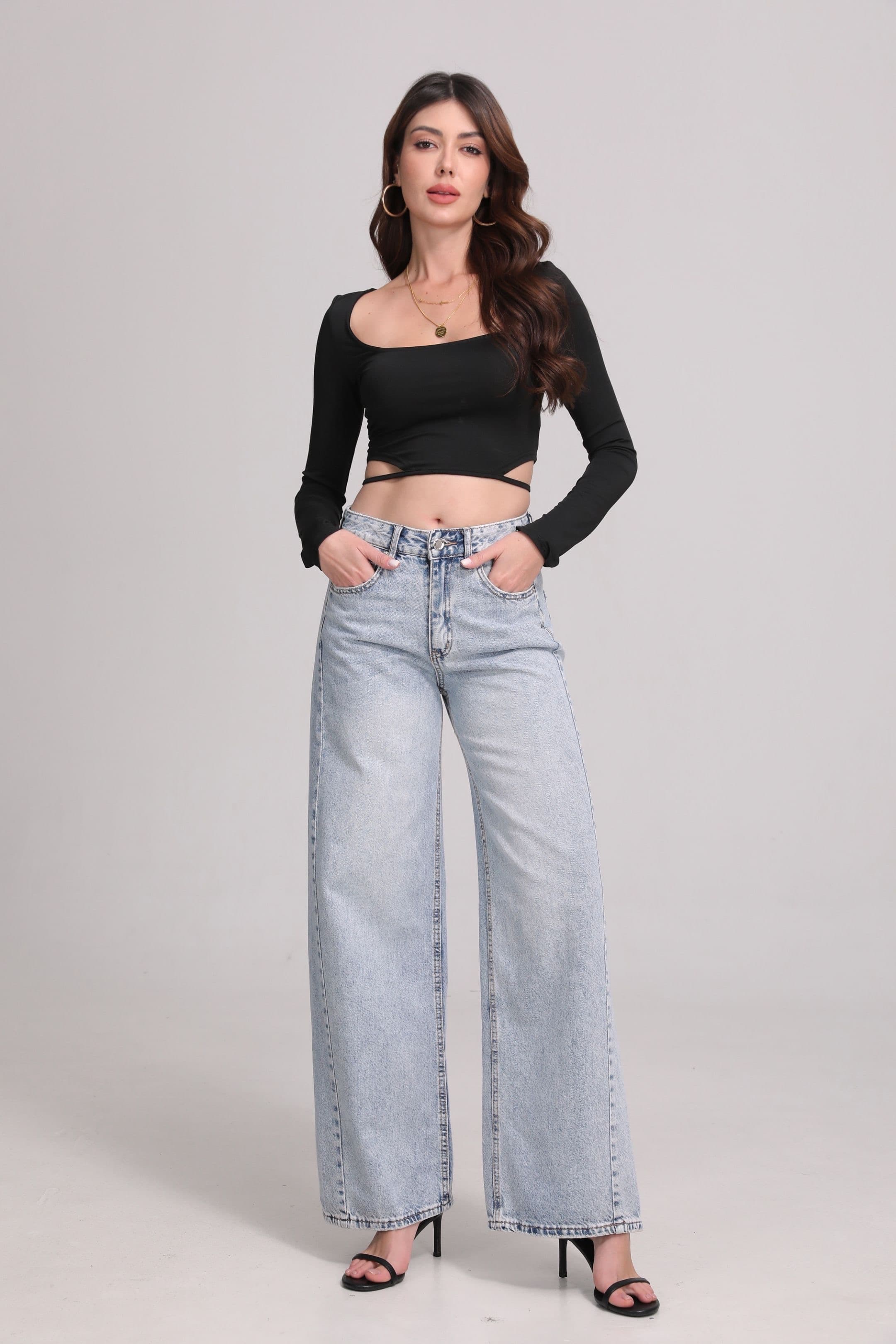 JEAN WIDE LEG