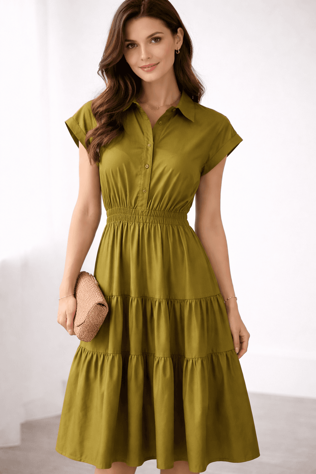 ROBE LONGUE EN COTON 