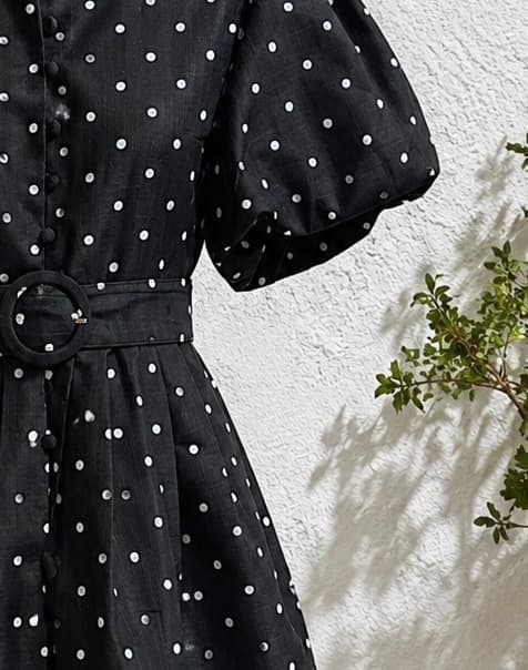 ROBE A POIS 